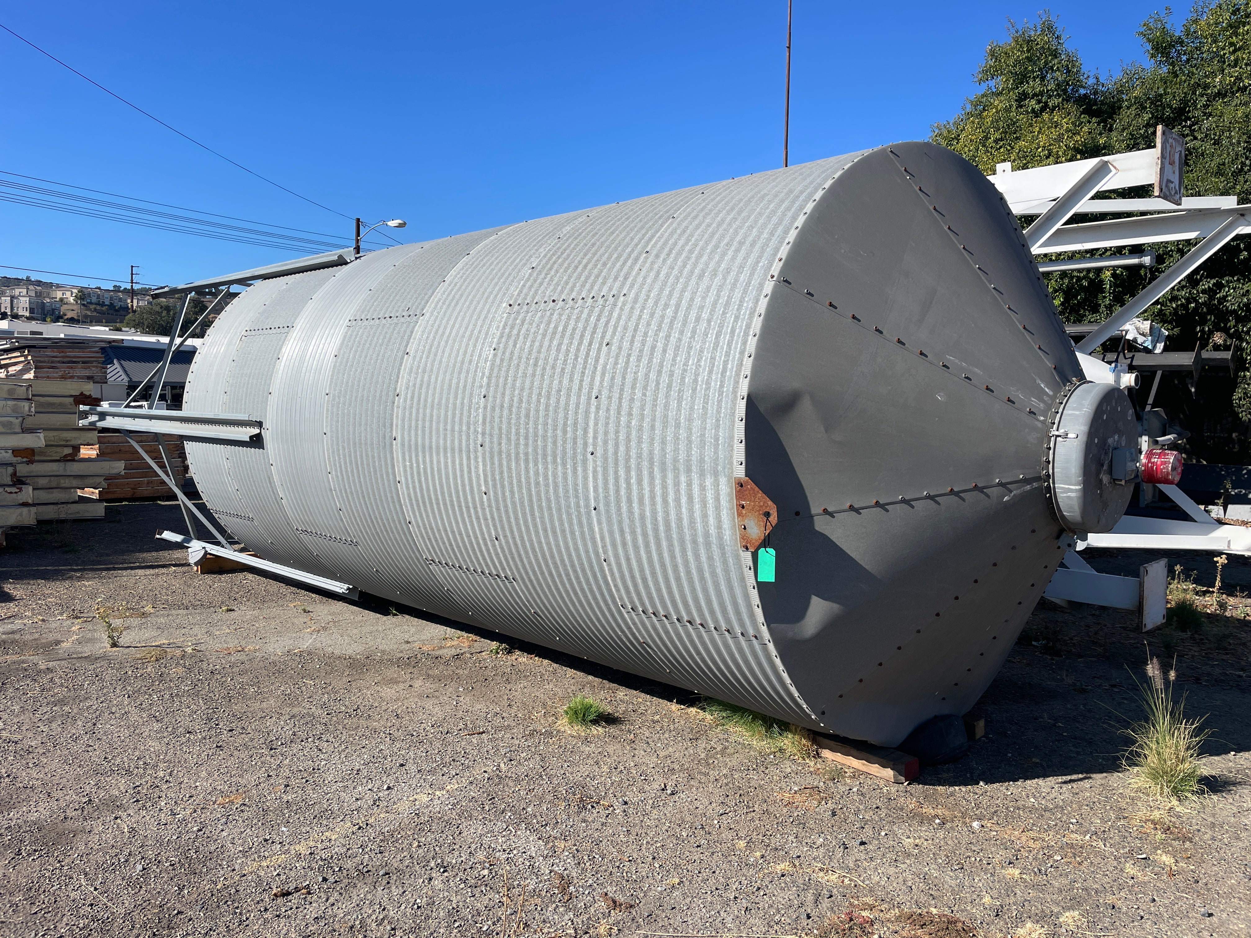 30,000lb Grain Silo