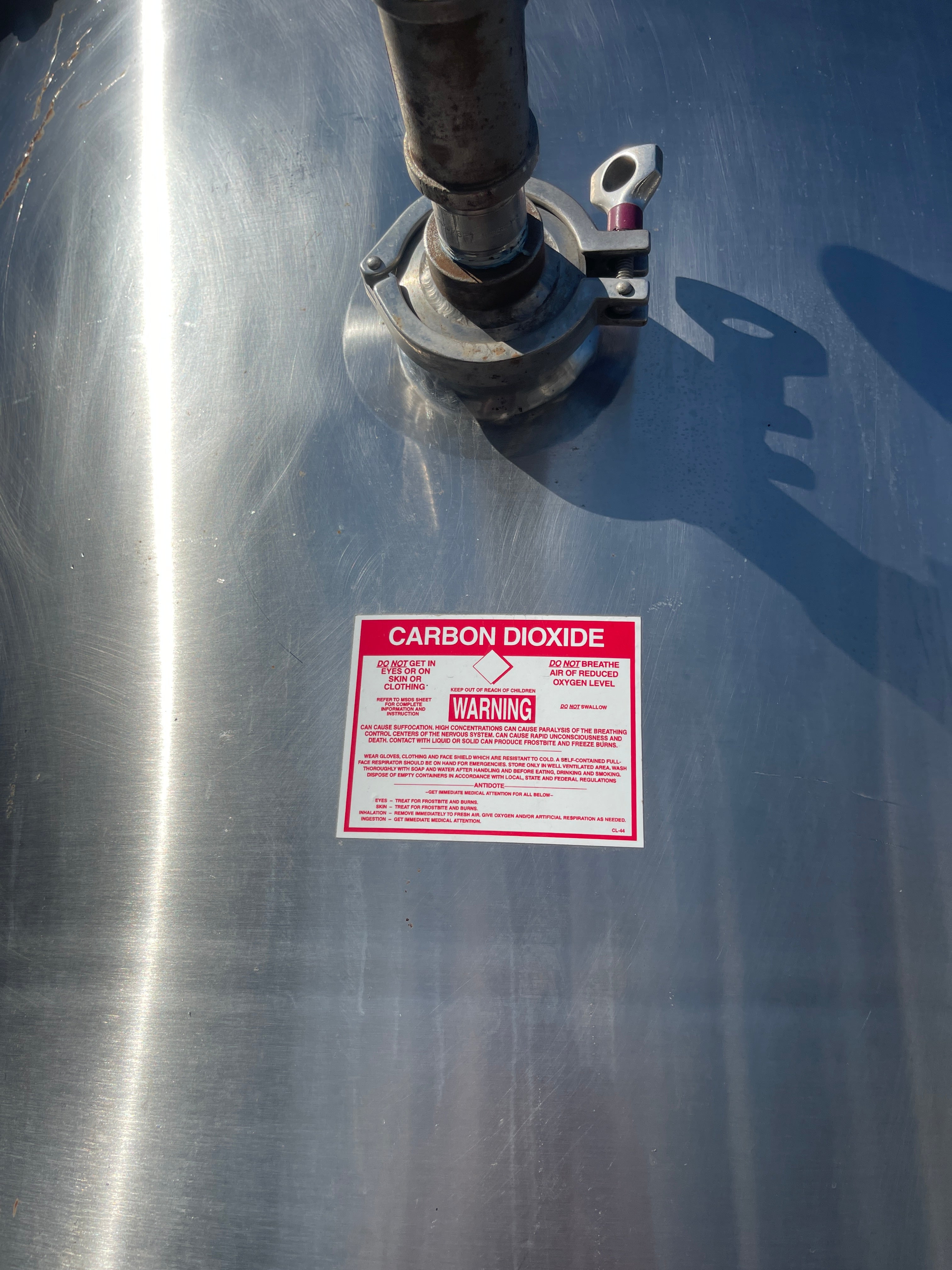 800 Gallon Mueller Buffer Tank