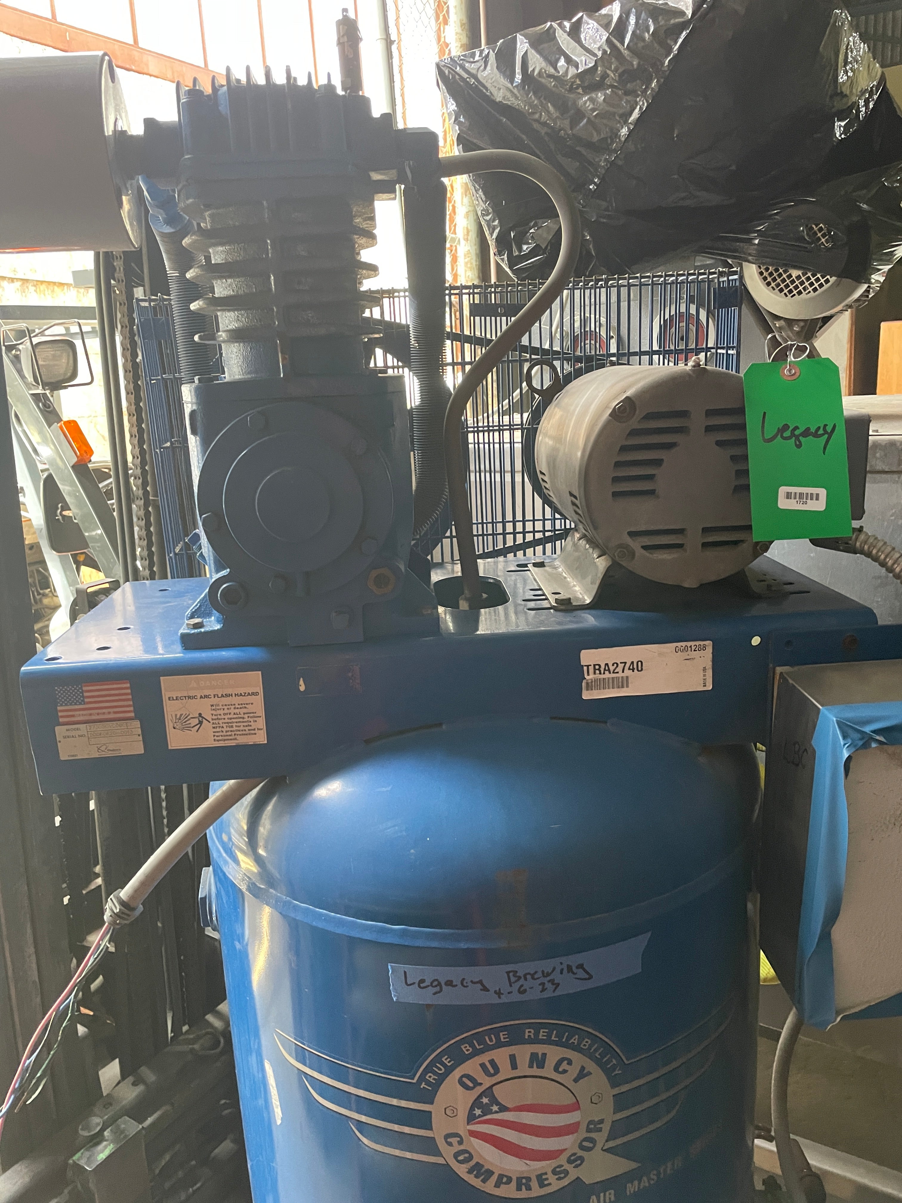 Quincy 80 galAir Compressor