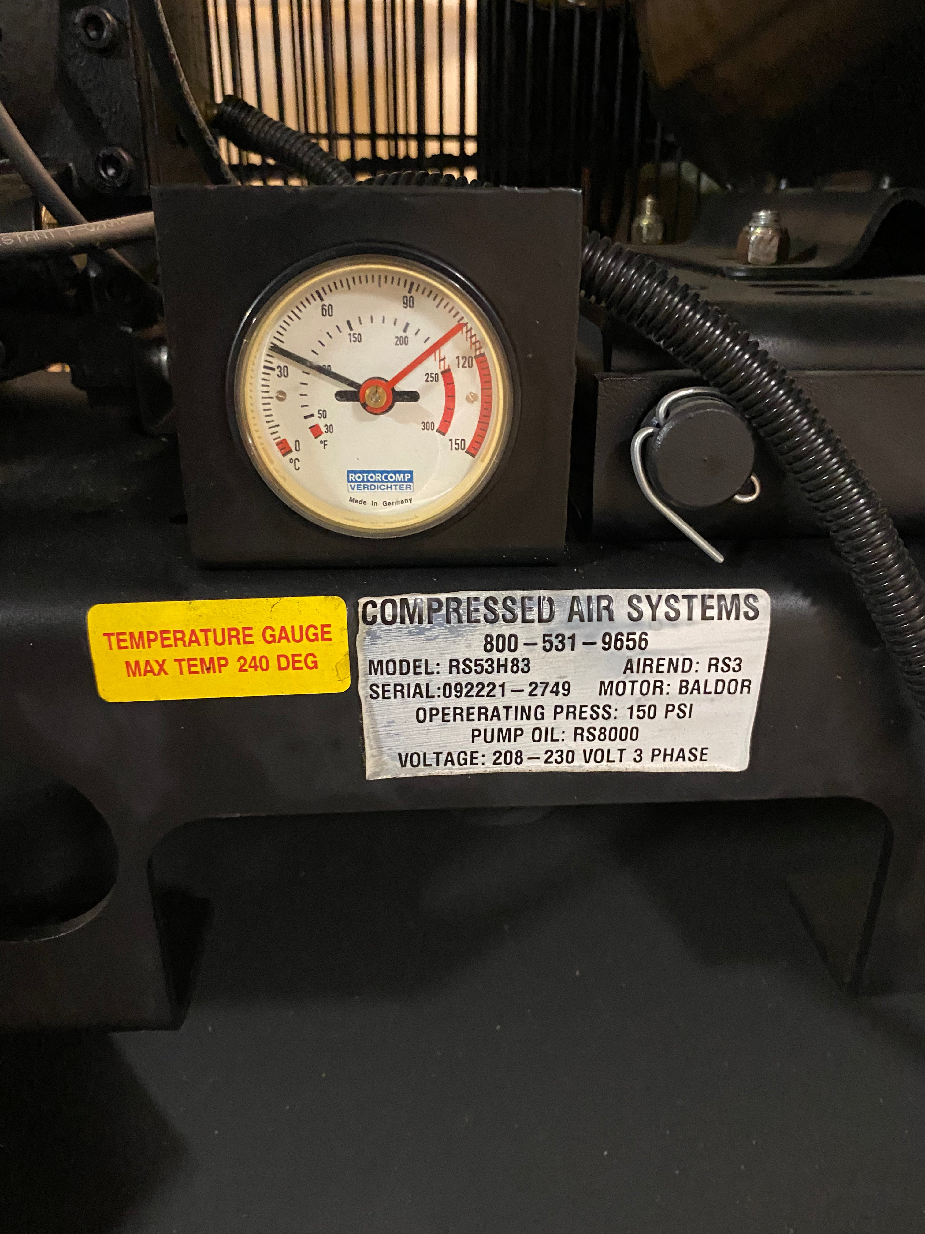 Air Compressor w/ Dryer