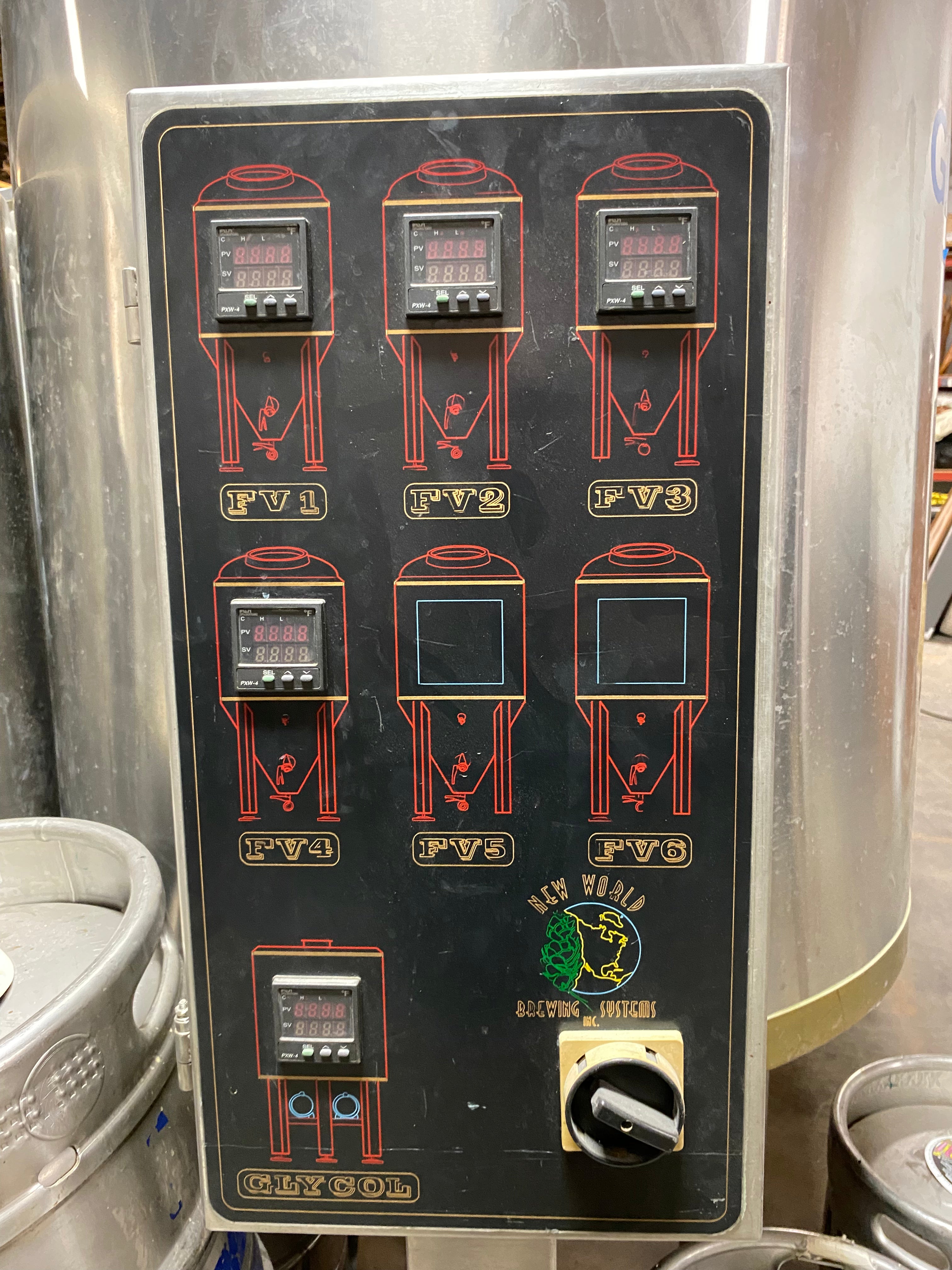 Glycol Reservoir and Control Panel