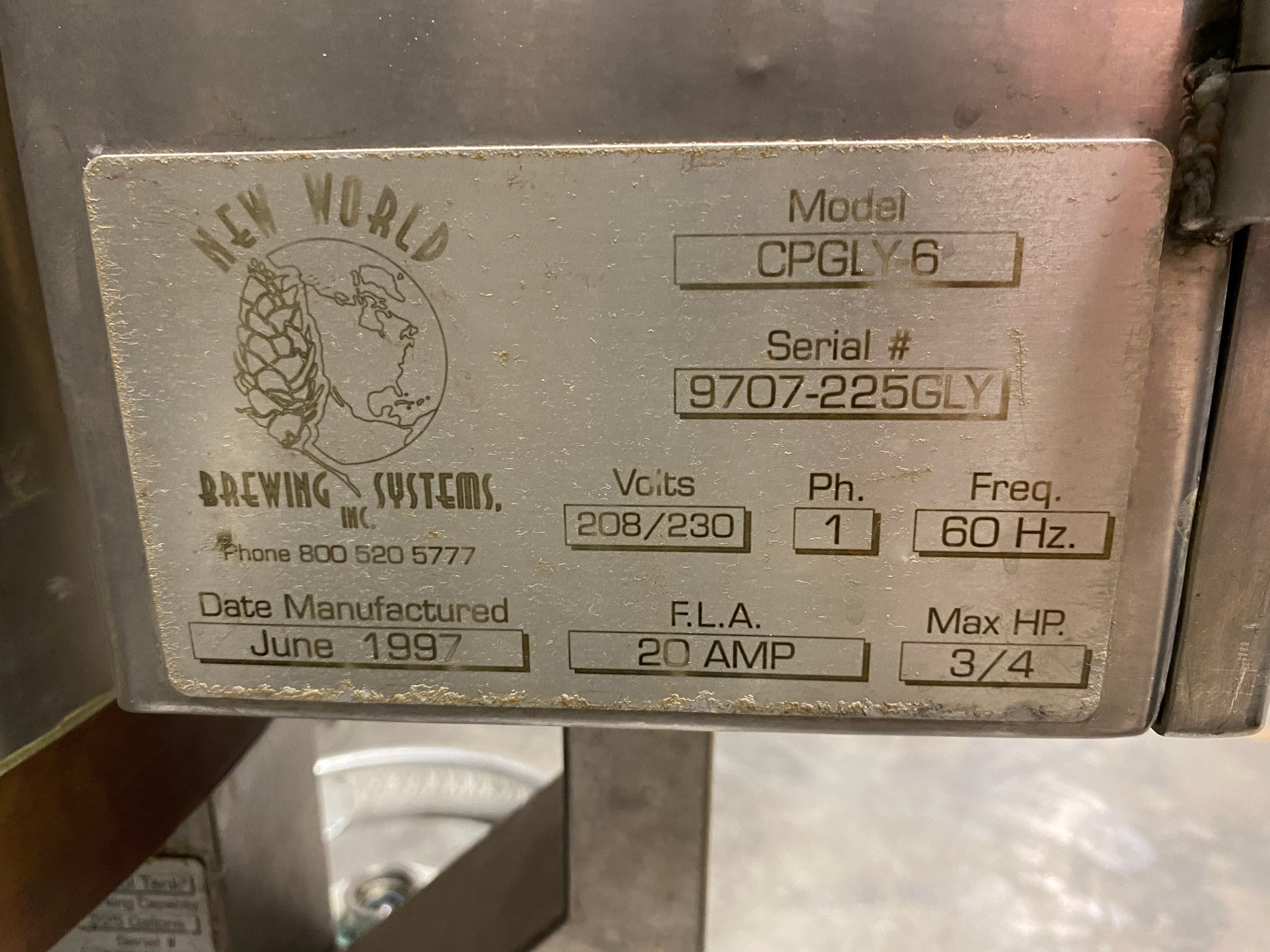 Glycol Reservoir and Control Panel