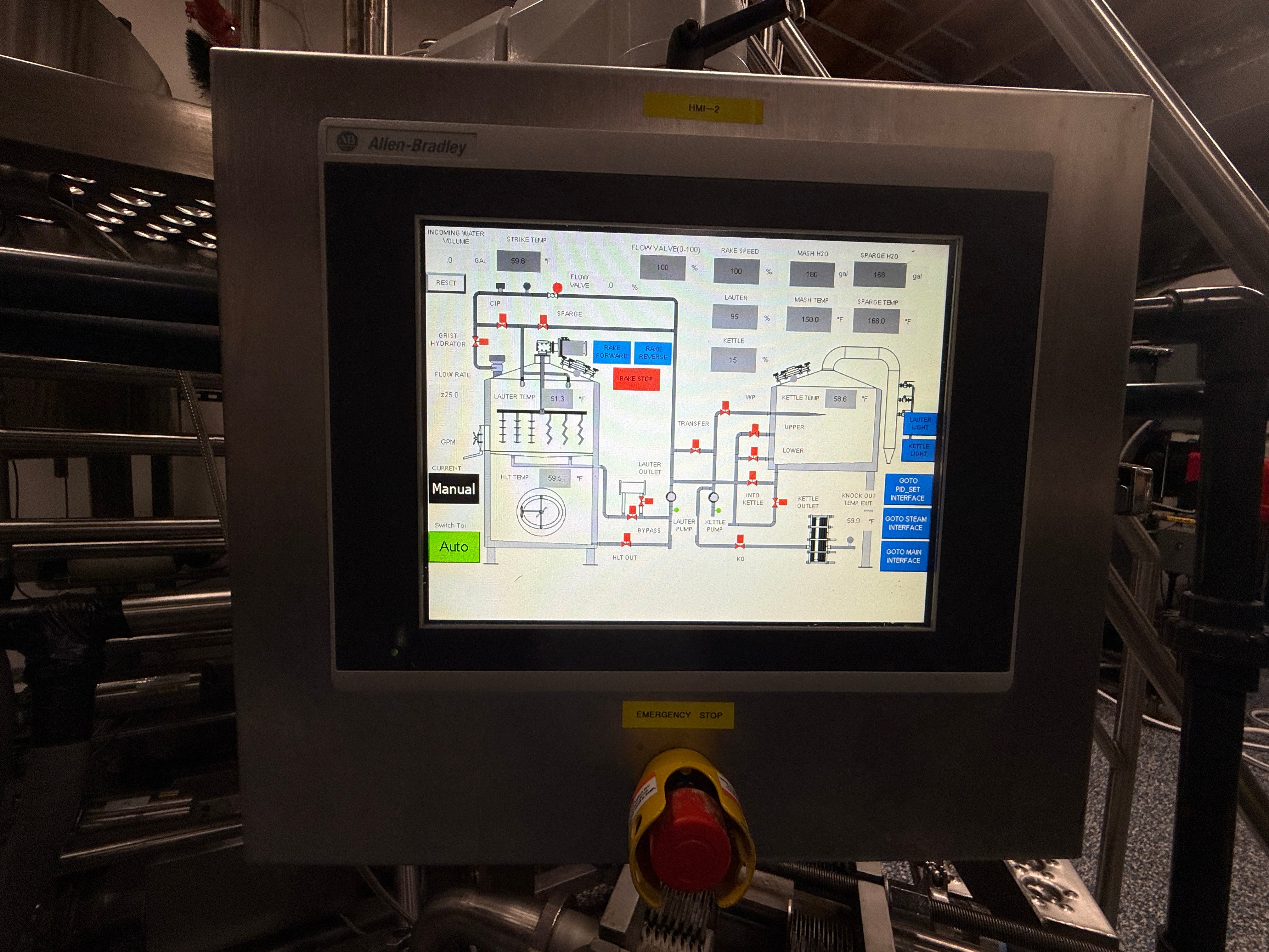 7bbl Steam Brewhouse