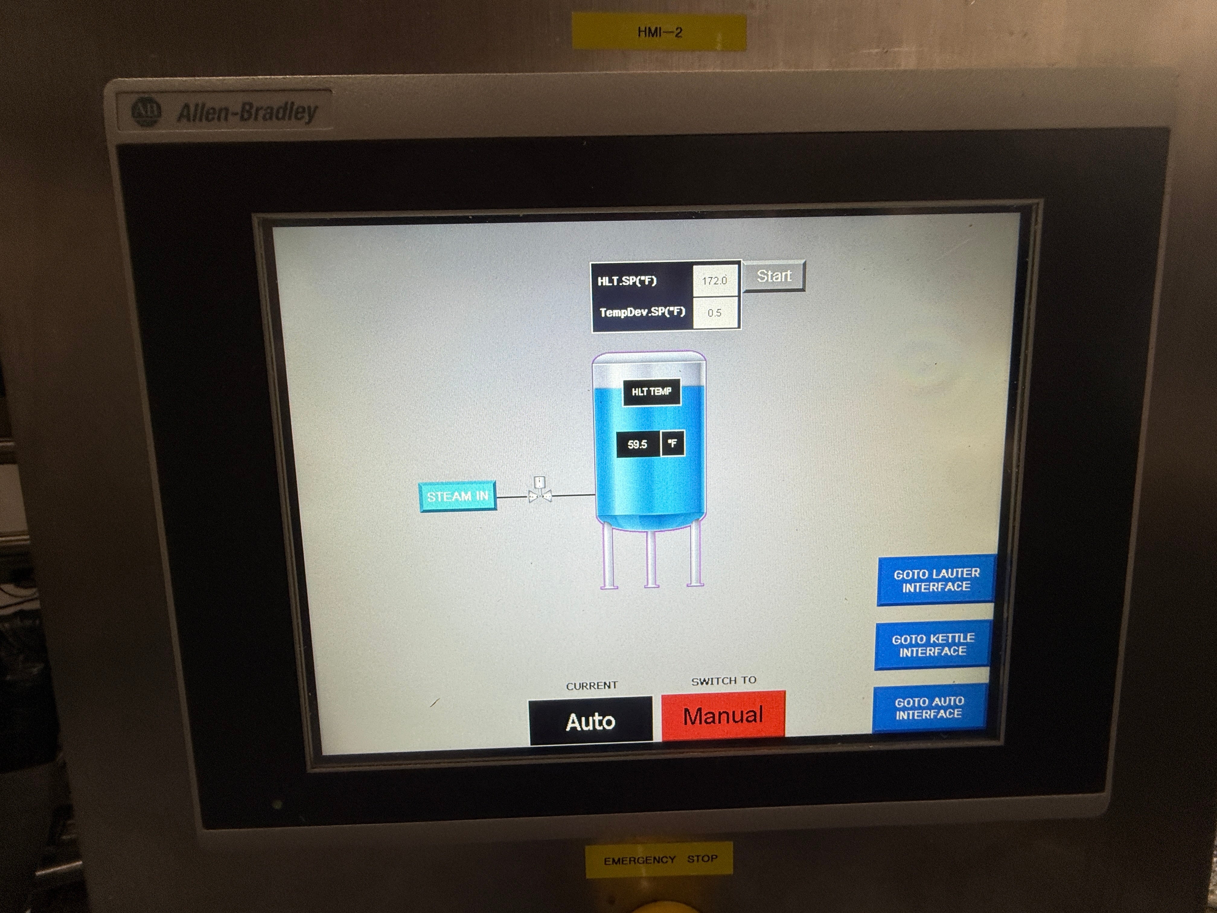 7bbl Steam Brewhouse