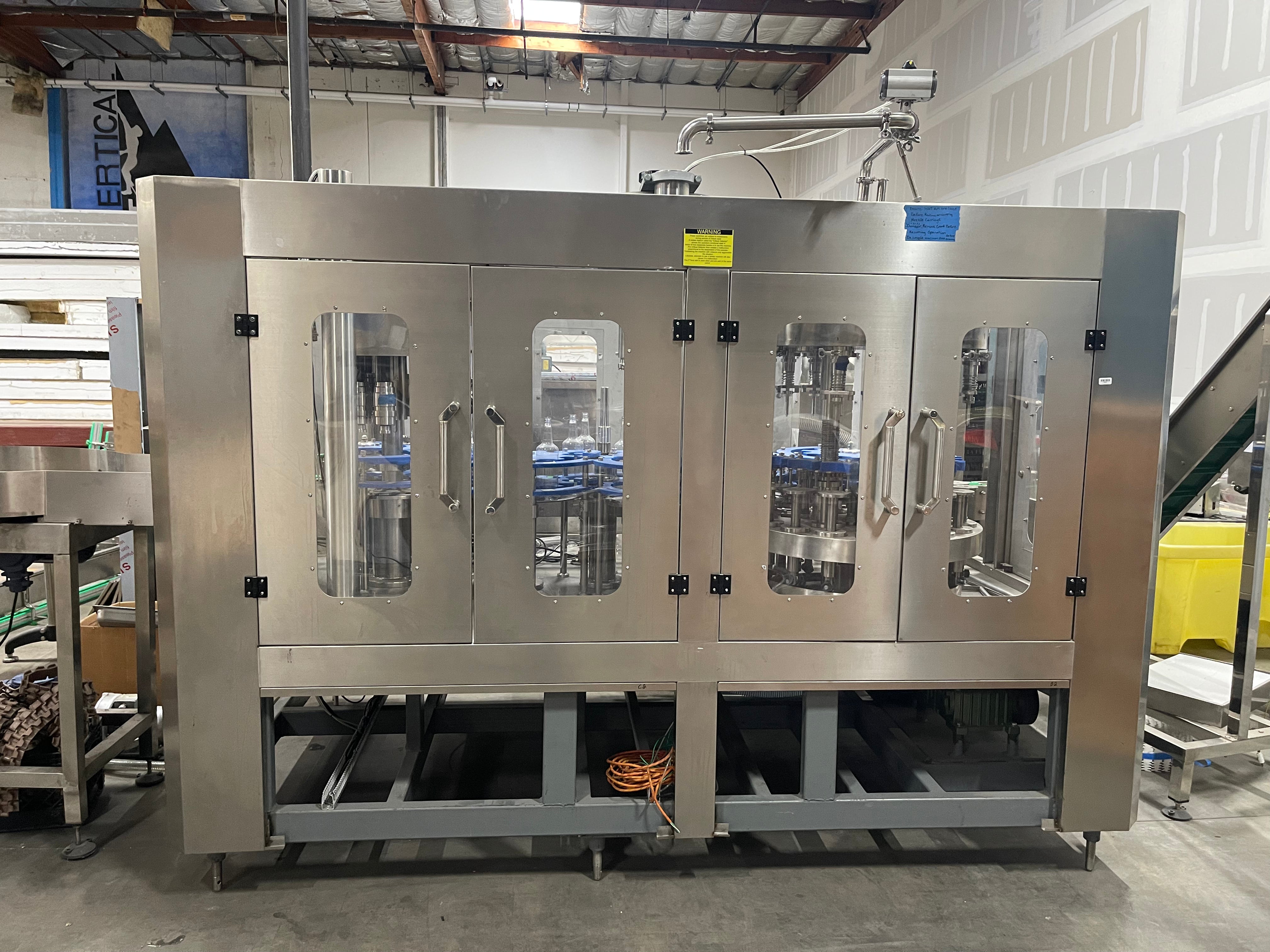 Fillex Rotary Bottle Filler & Screw-Capping Monoblock
