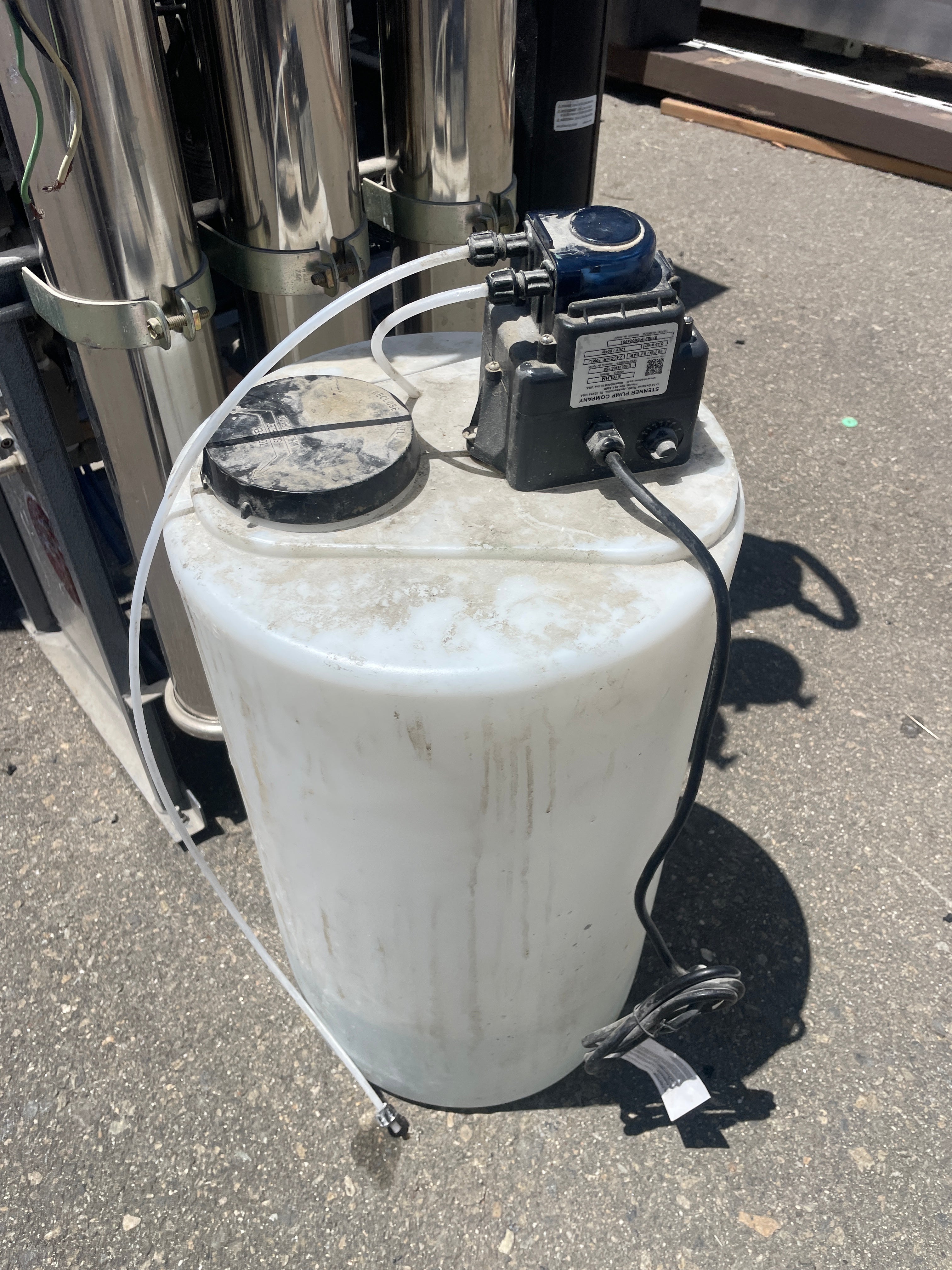 Craft Brew Water RO Skid