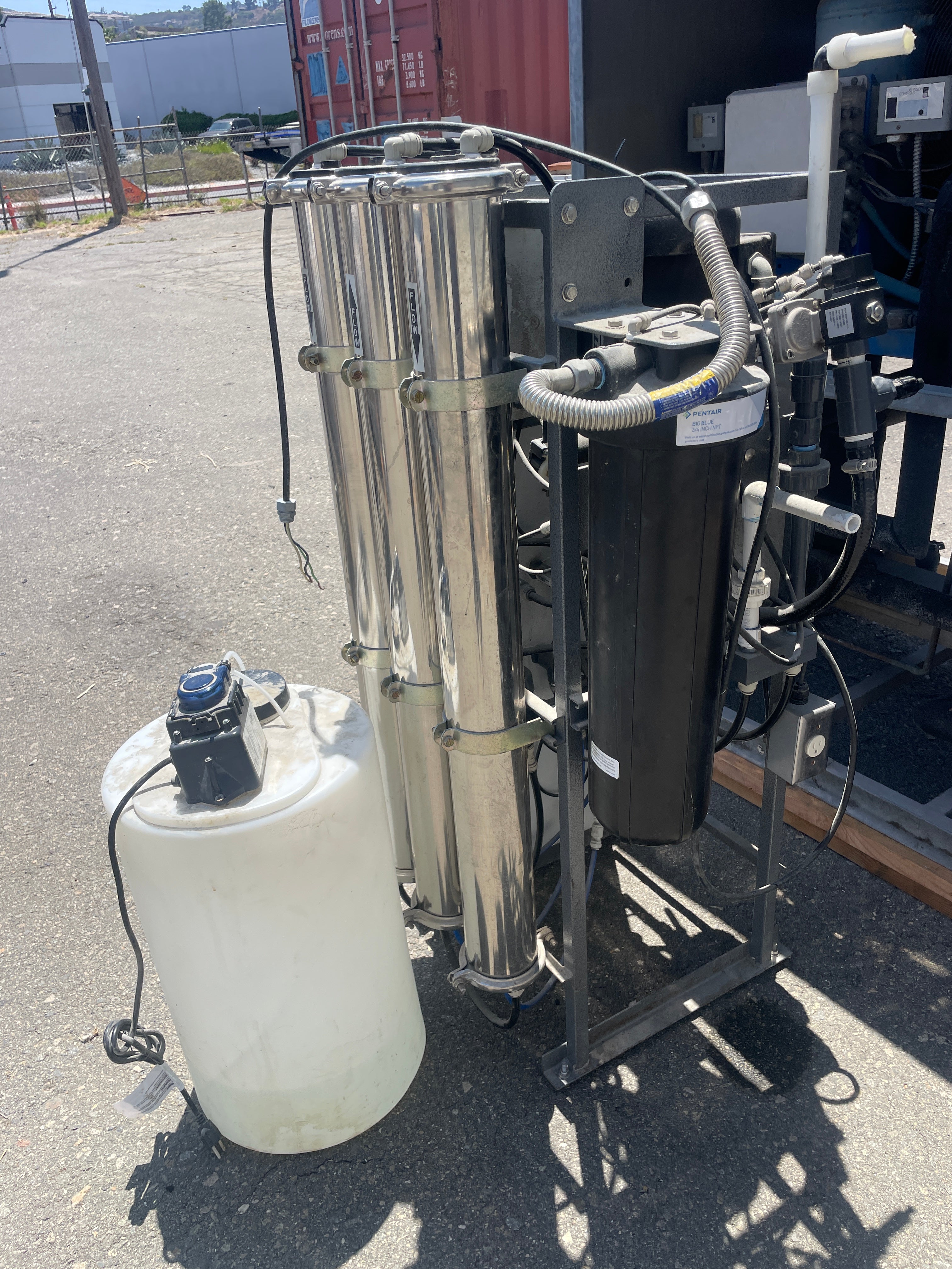 Craft Brew Water RO Skid