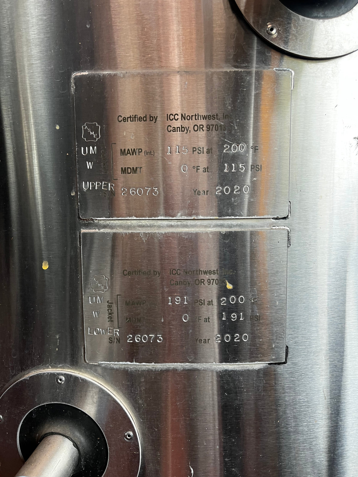 10bbl Steam Brewhouse w/ HLT & CLT