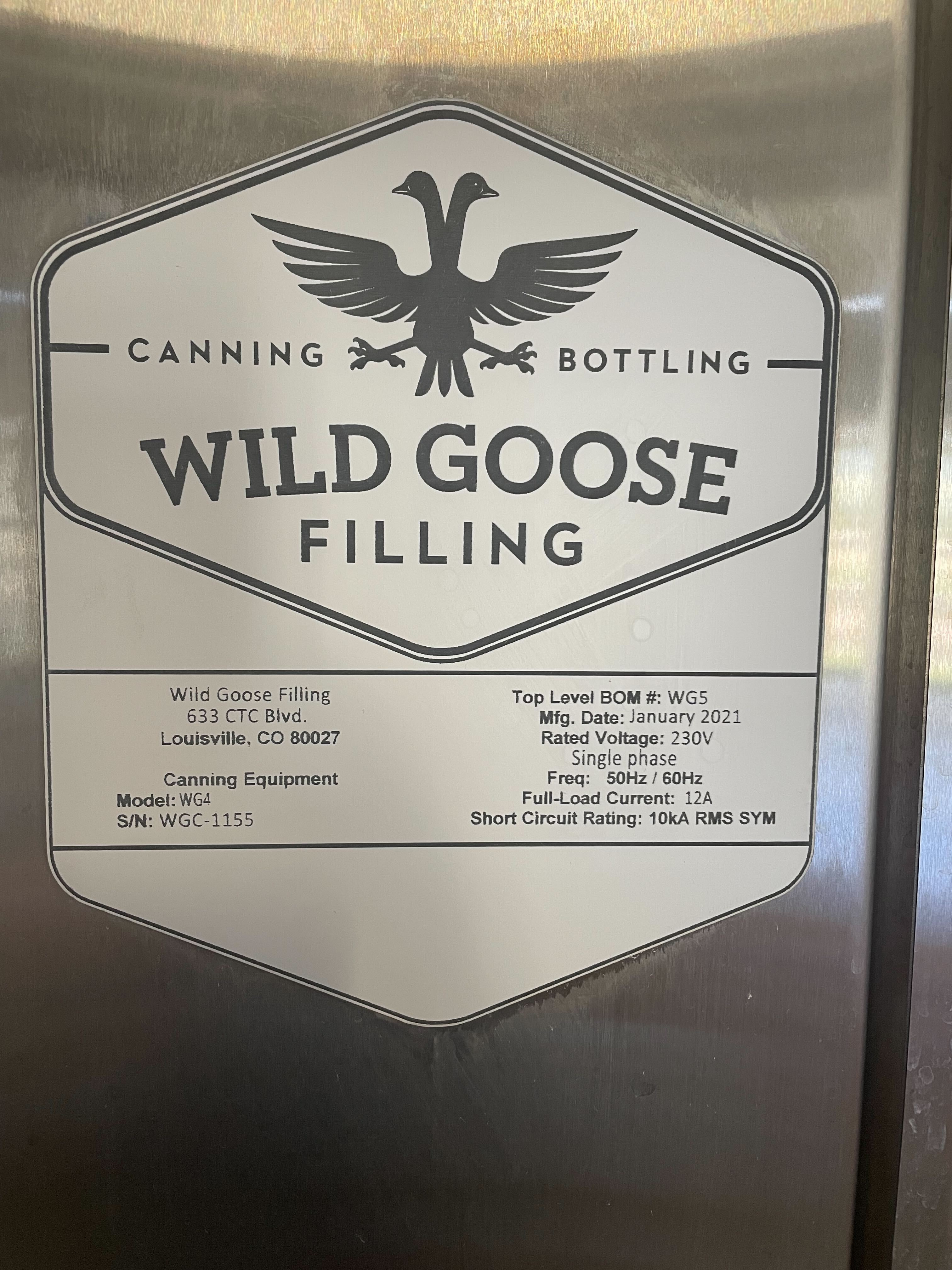 Wild Goose 4-Head Can Filler w/ Nitro Doser