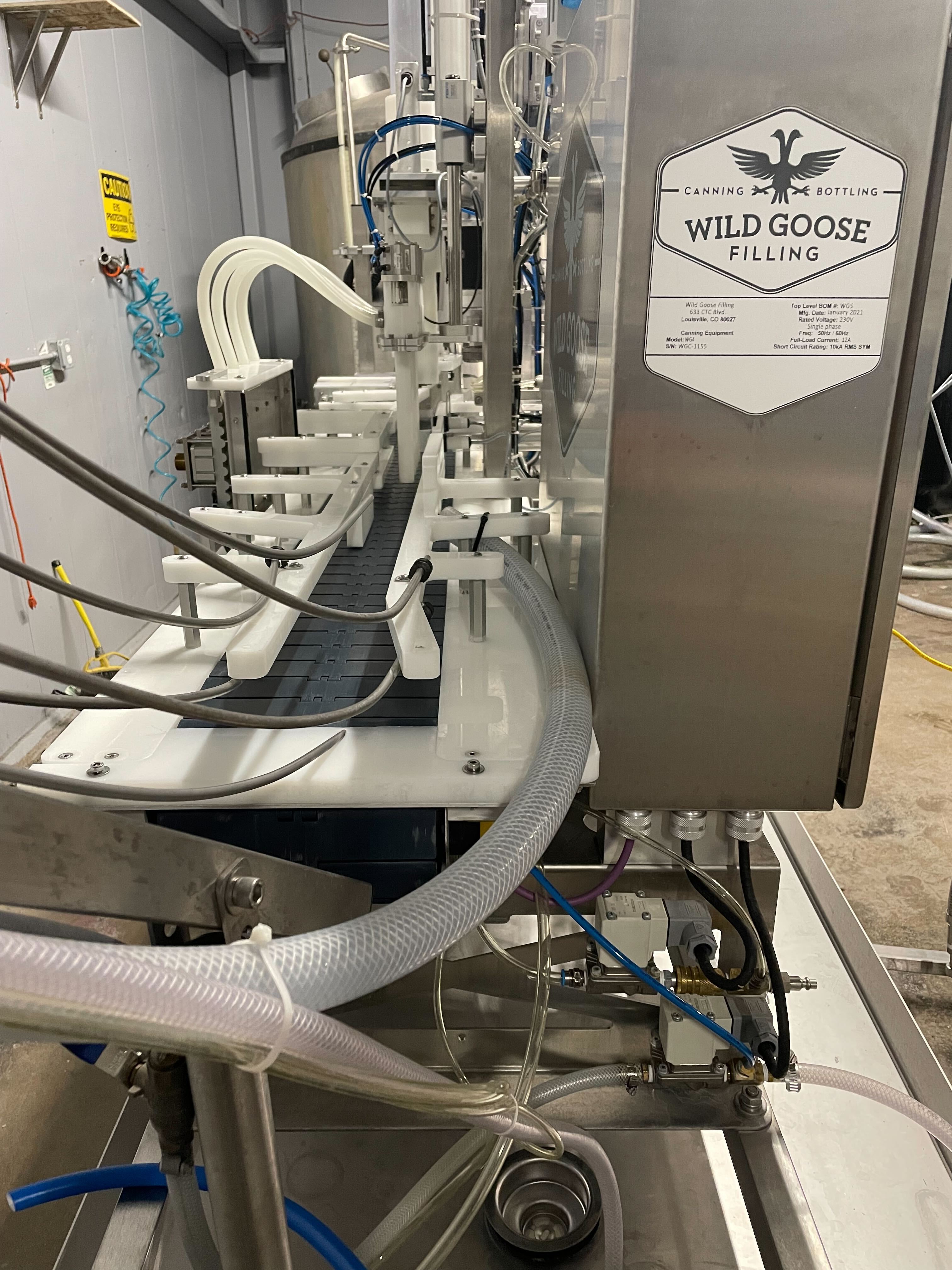 Wild Goose 4-Head Can Filler w/ Nitro Doser