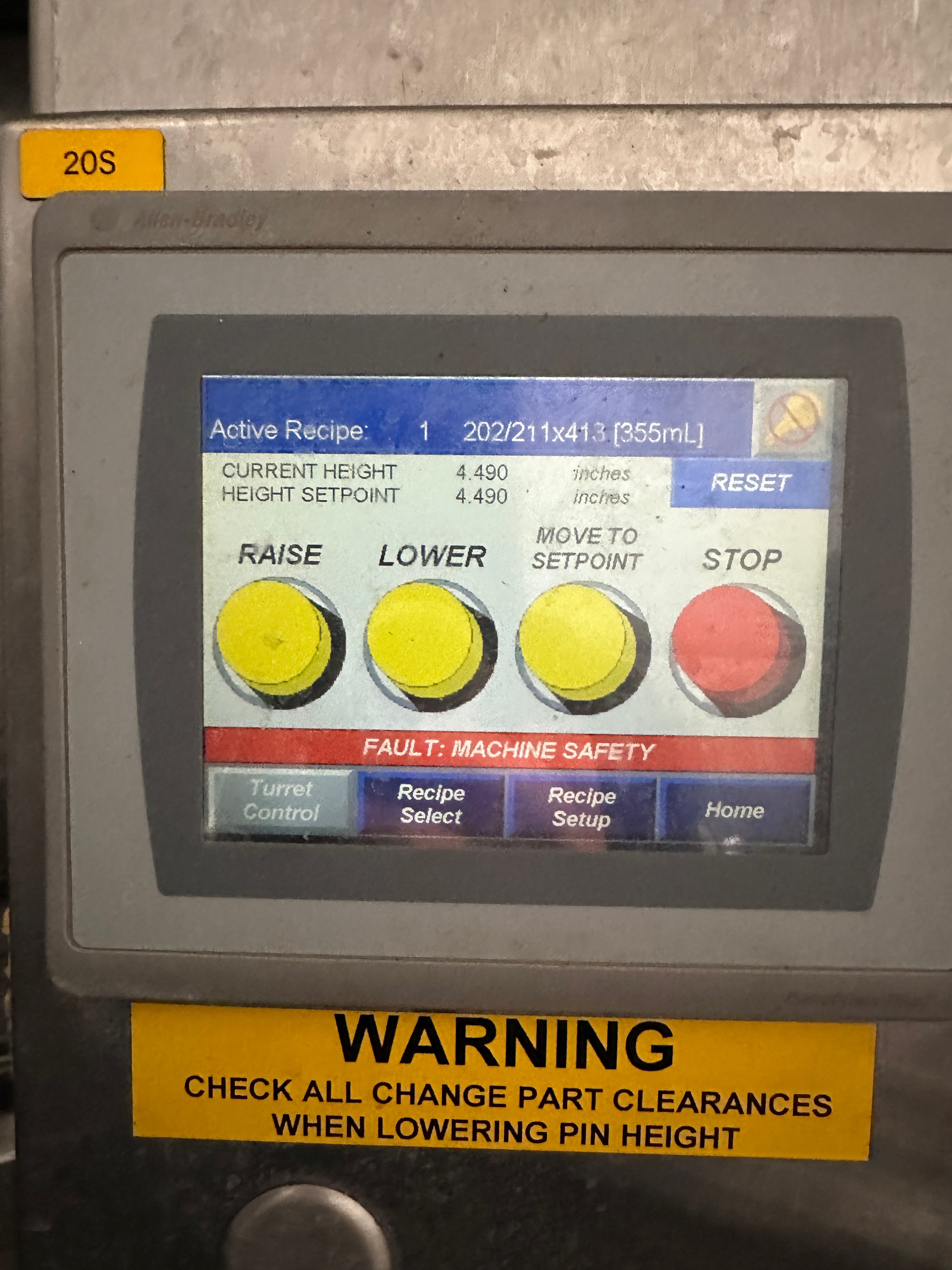 KHS Innofill DVD 30 w/ PSA Seamer
