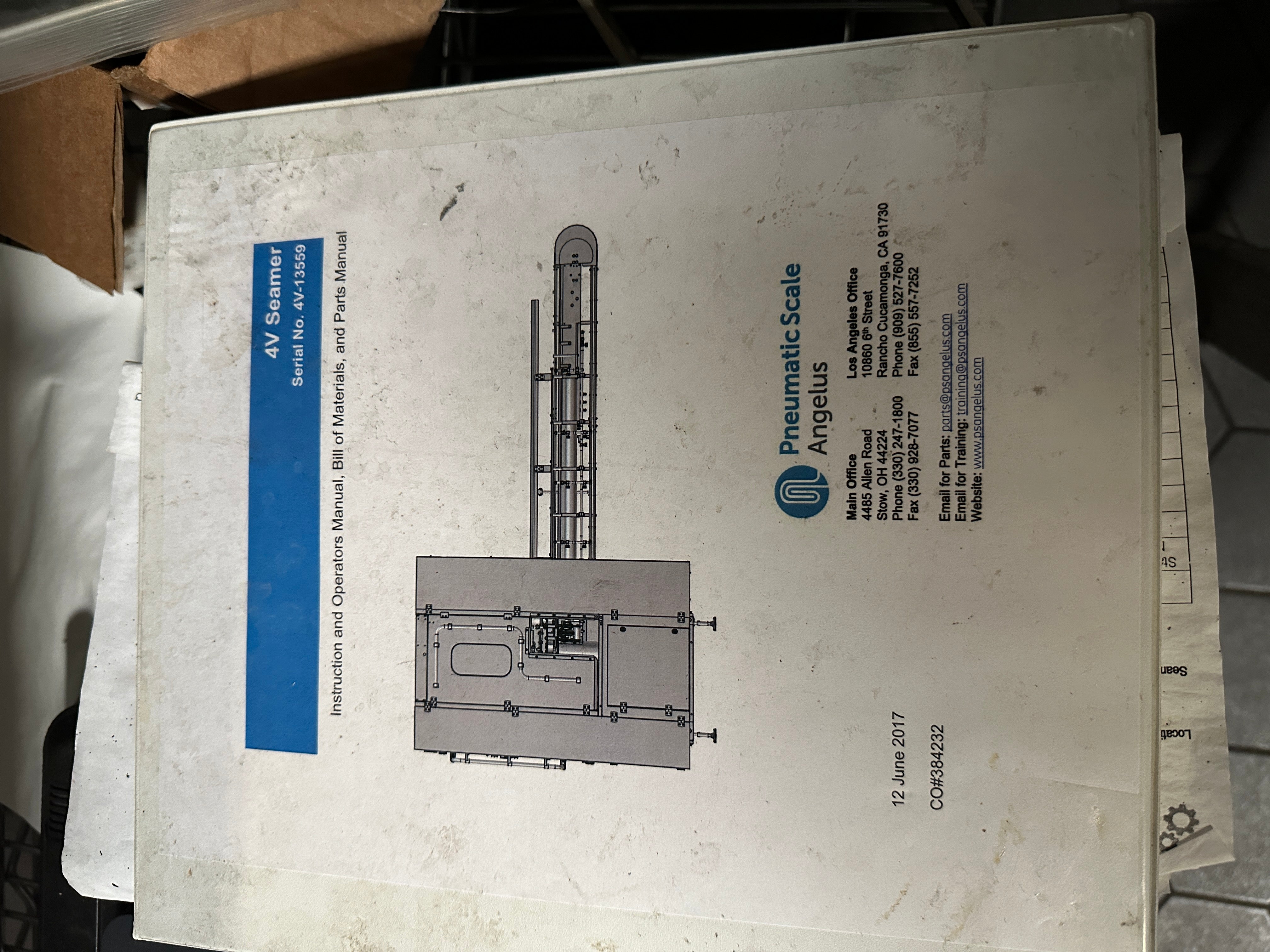KHS Innofill DVD 30 w/ PSA Seamer