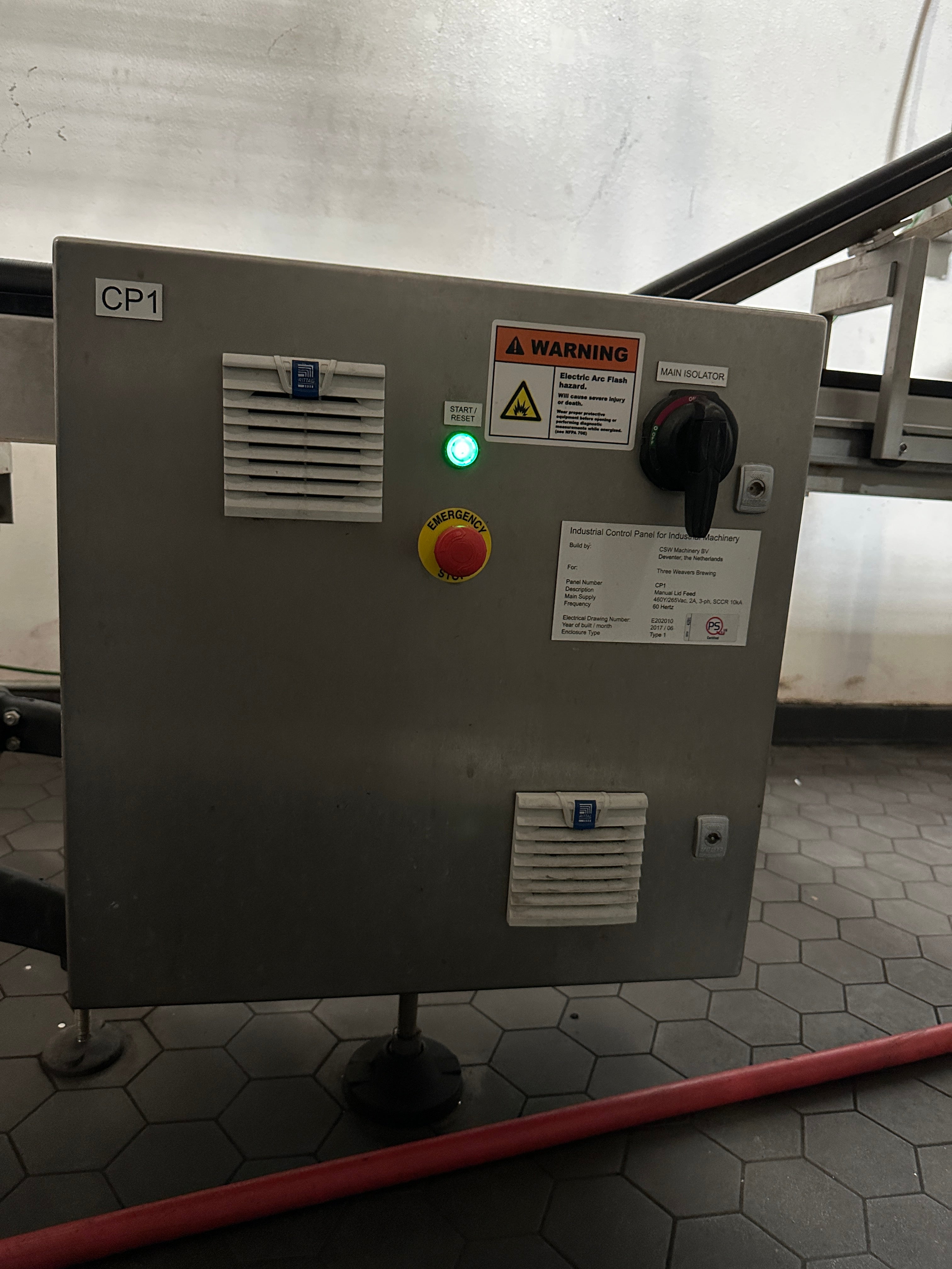 KHS Innofill DVD 30 w/ PSA Seamer