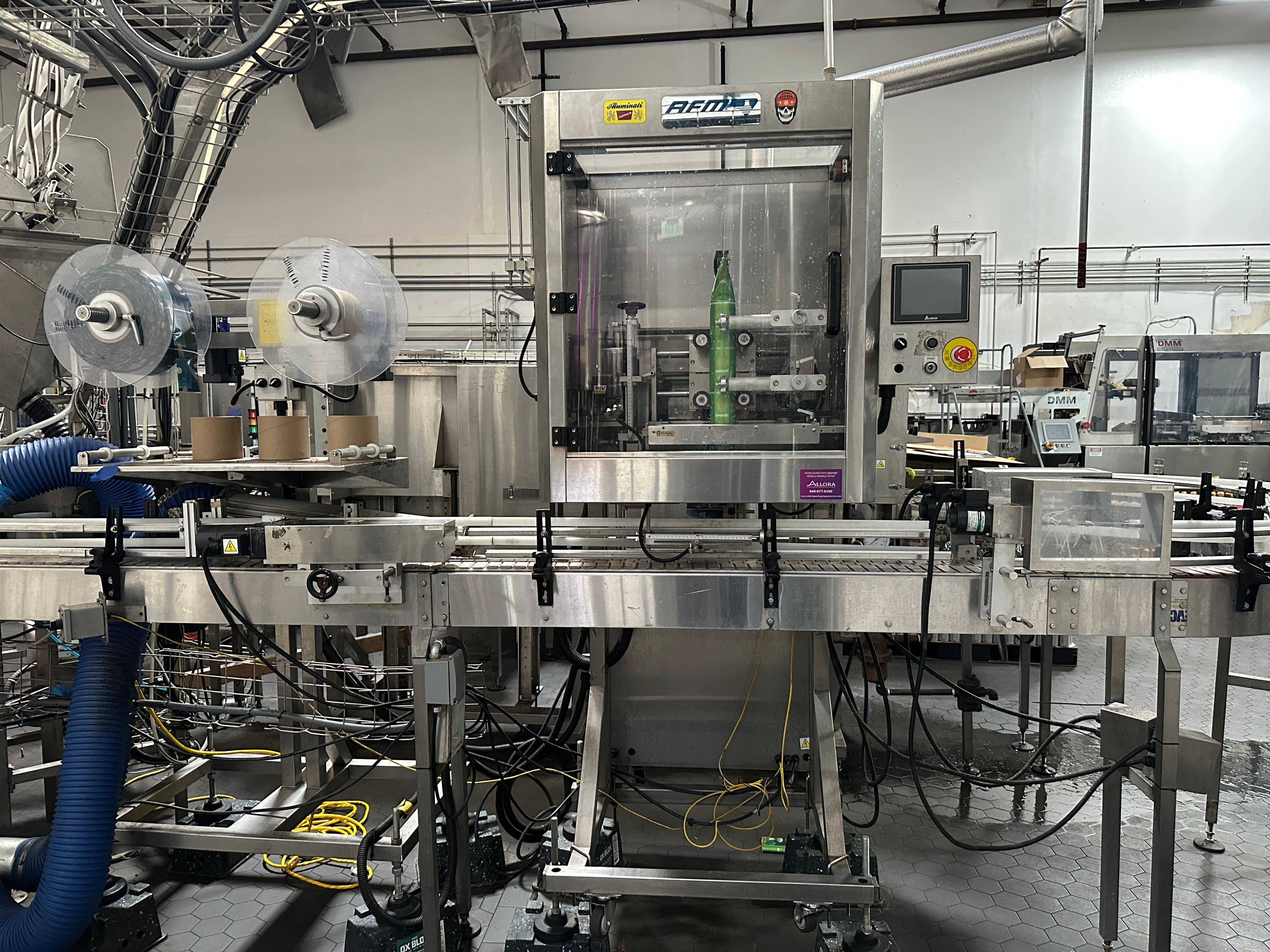AFM Shrink Sleeve Aplicator