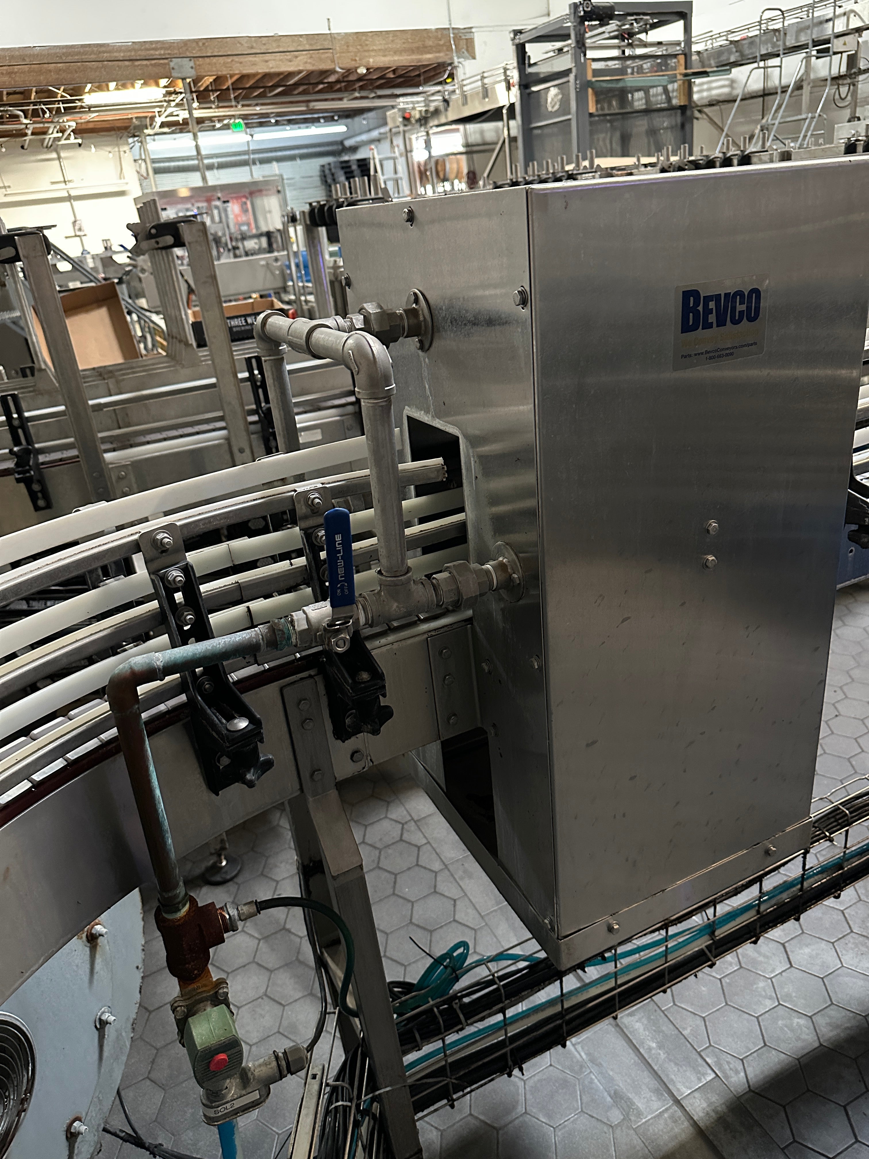 Bevco Water Rinse & Dry System
