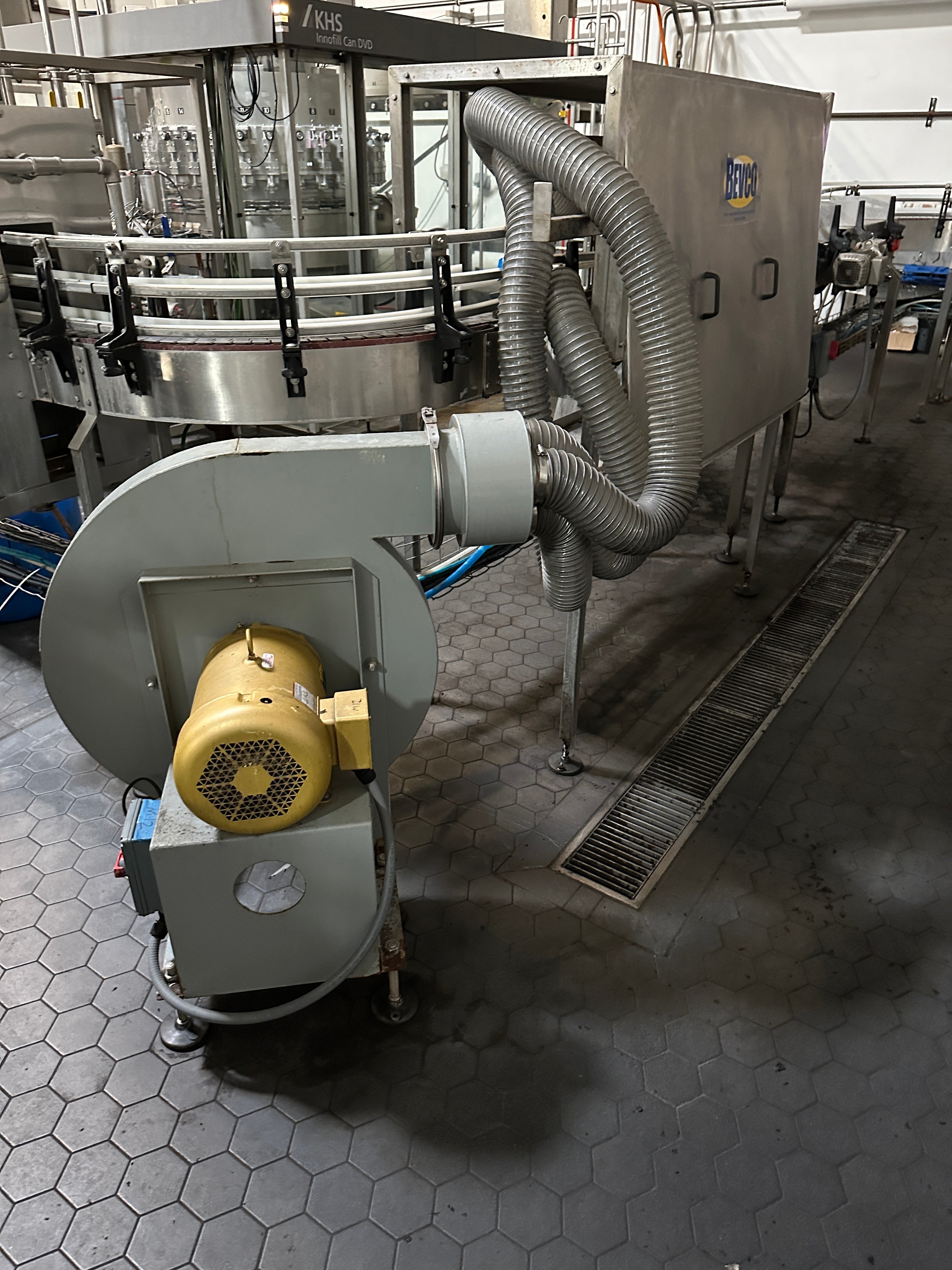 Bevco Water Rinse & Dry System
