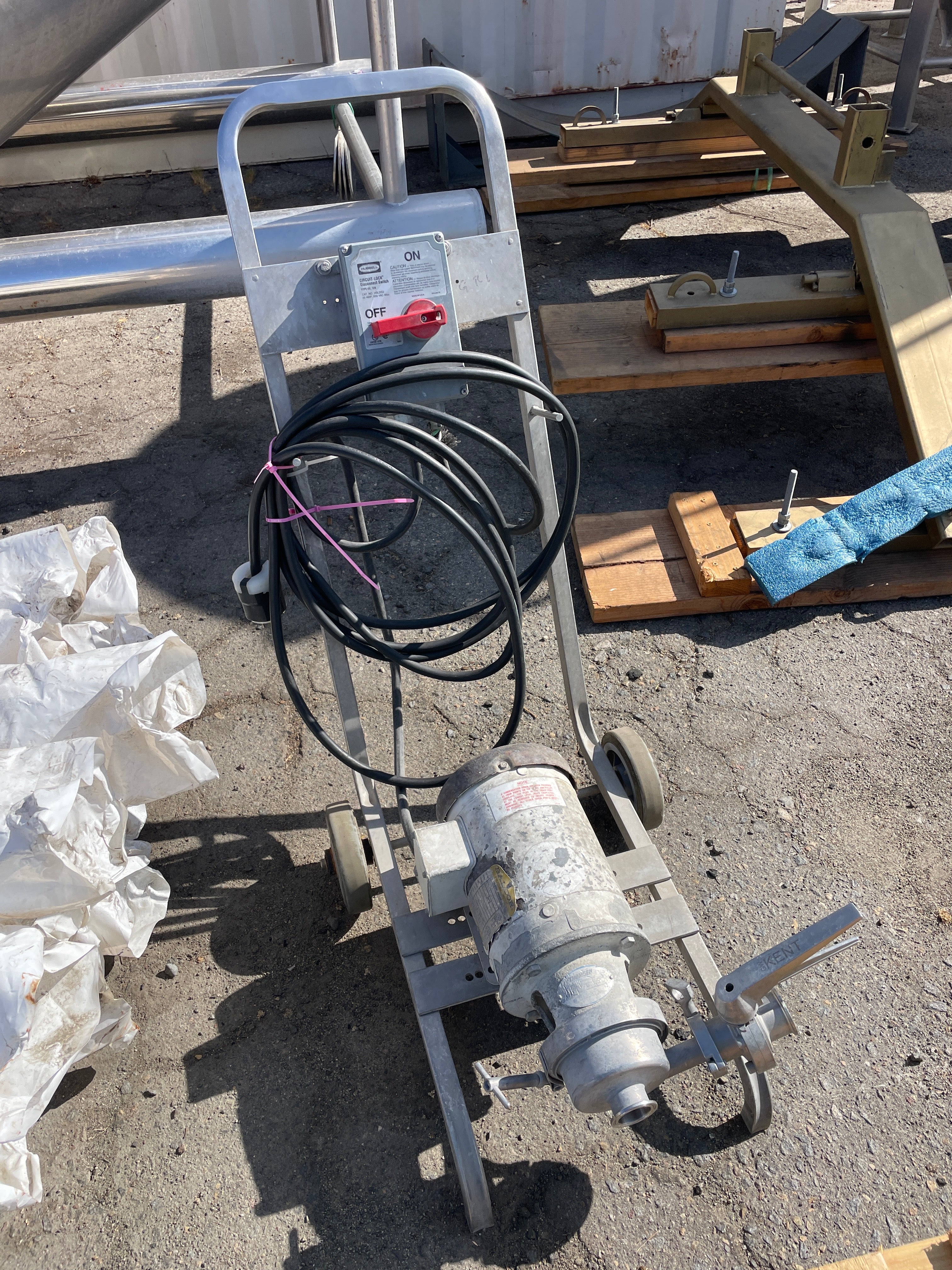 1.5hp Cart Mounted Pump