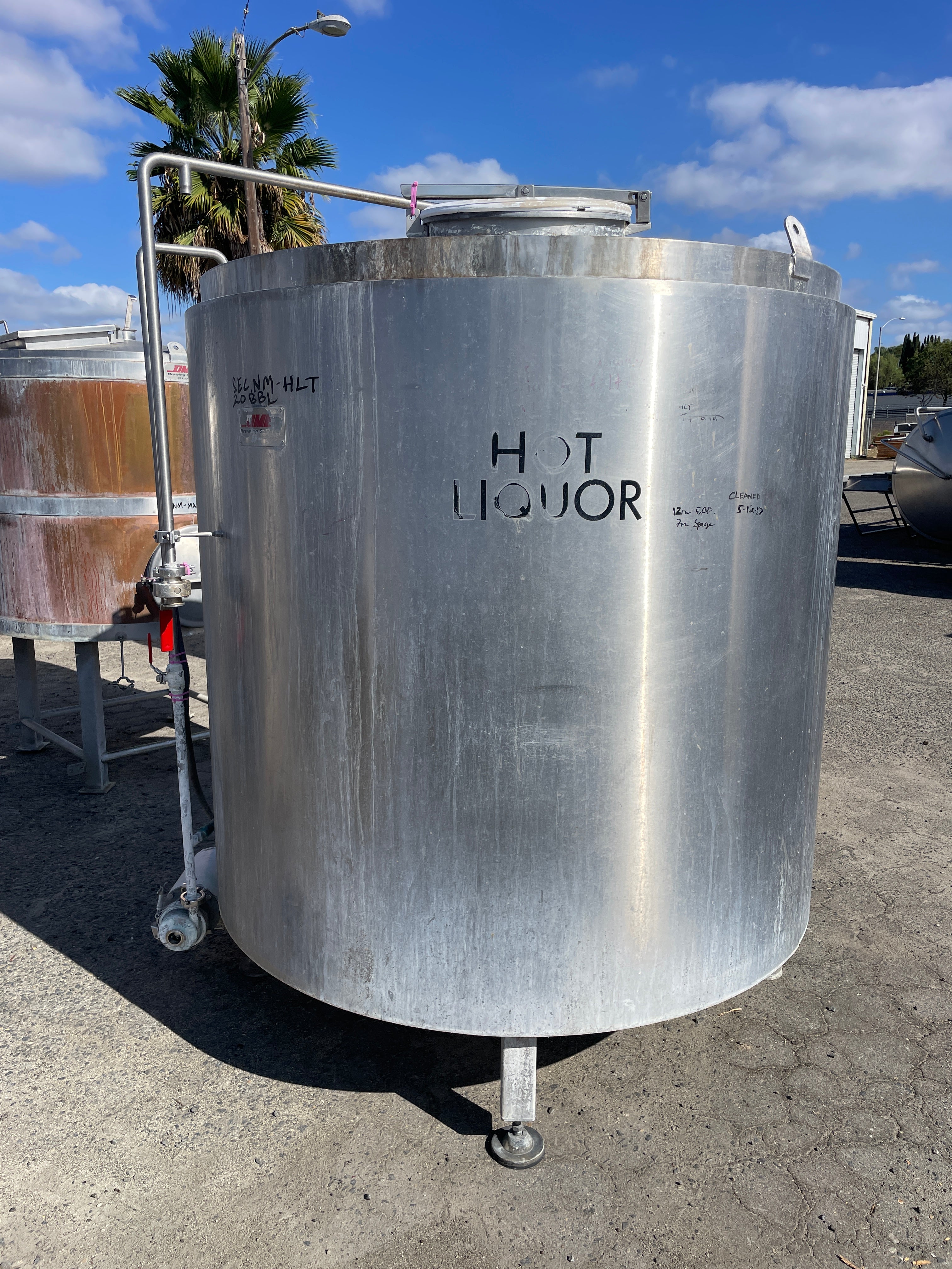 20bbl Hot Liquor Tank