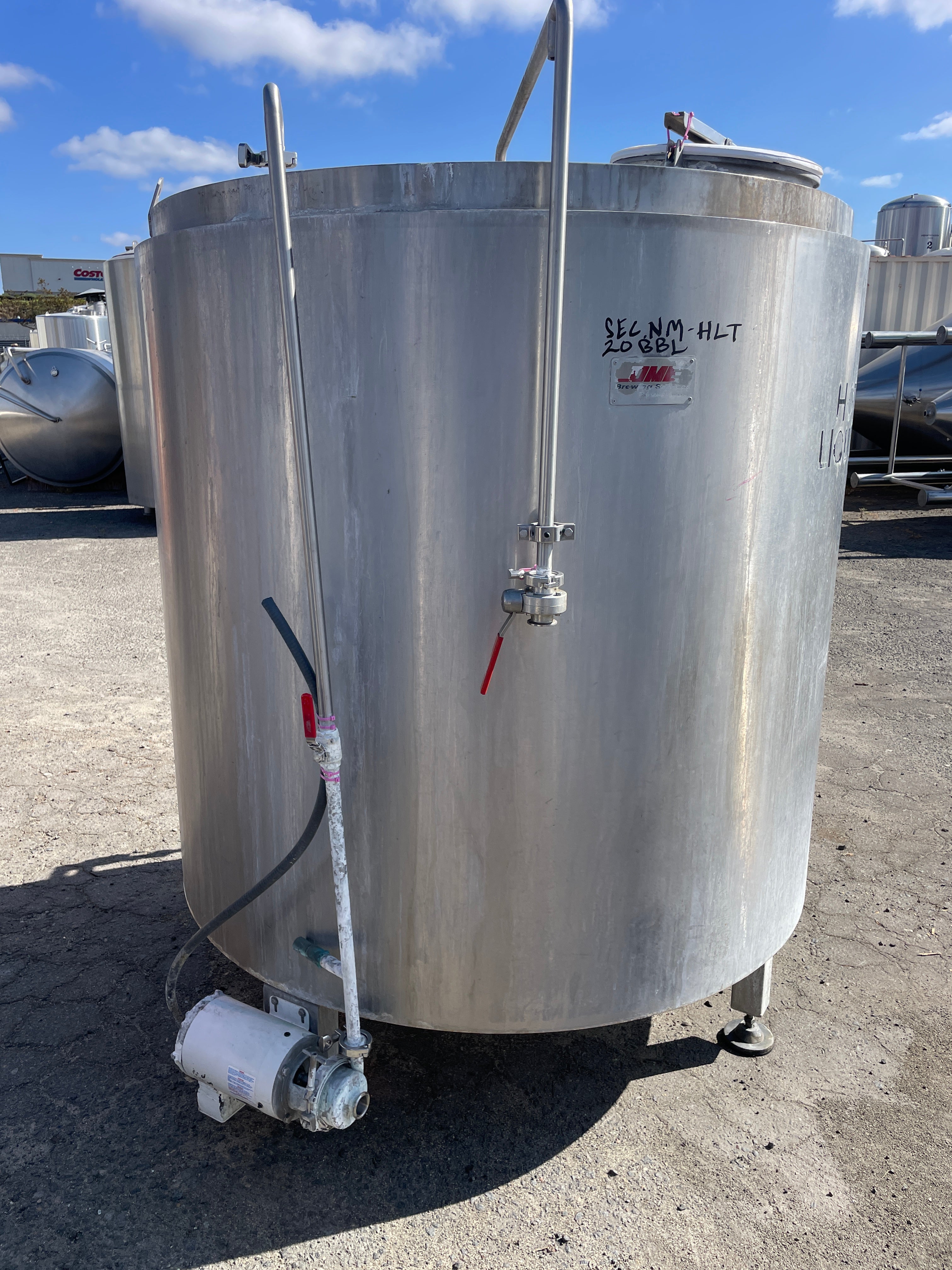 20bbl Hot Liquor Tank