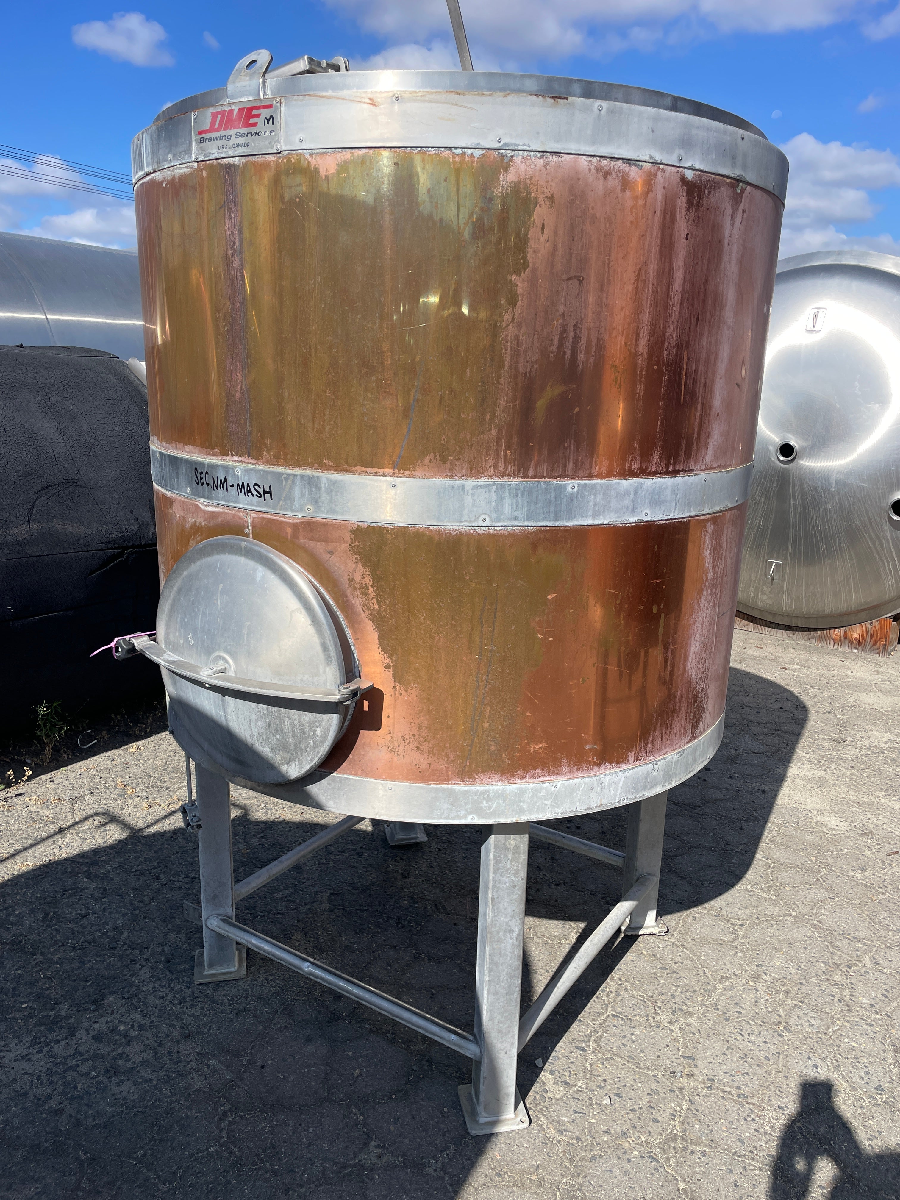 10bbl DME Steam Brewhouse