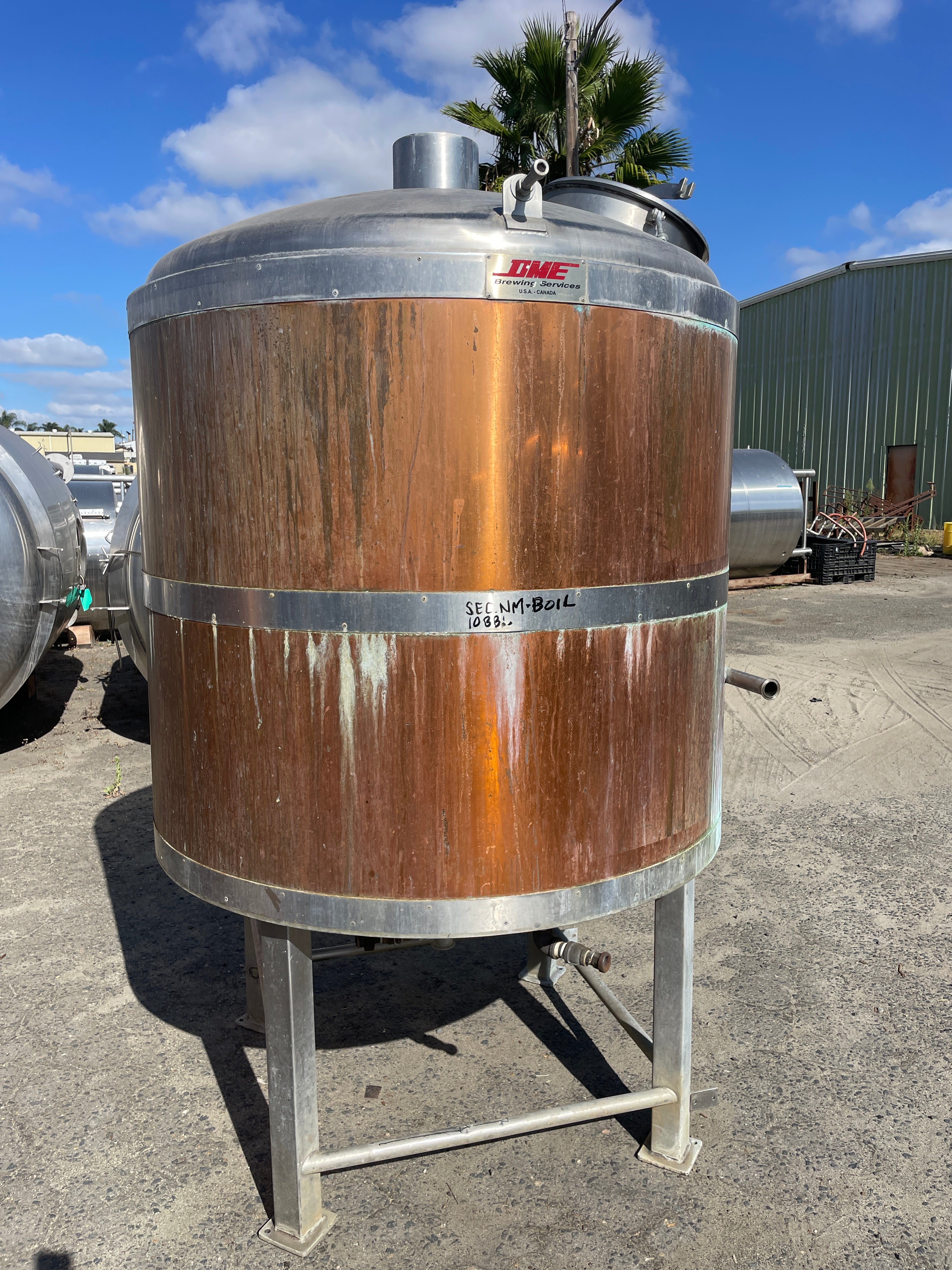 10bbl DME Steam Brewhouse
