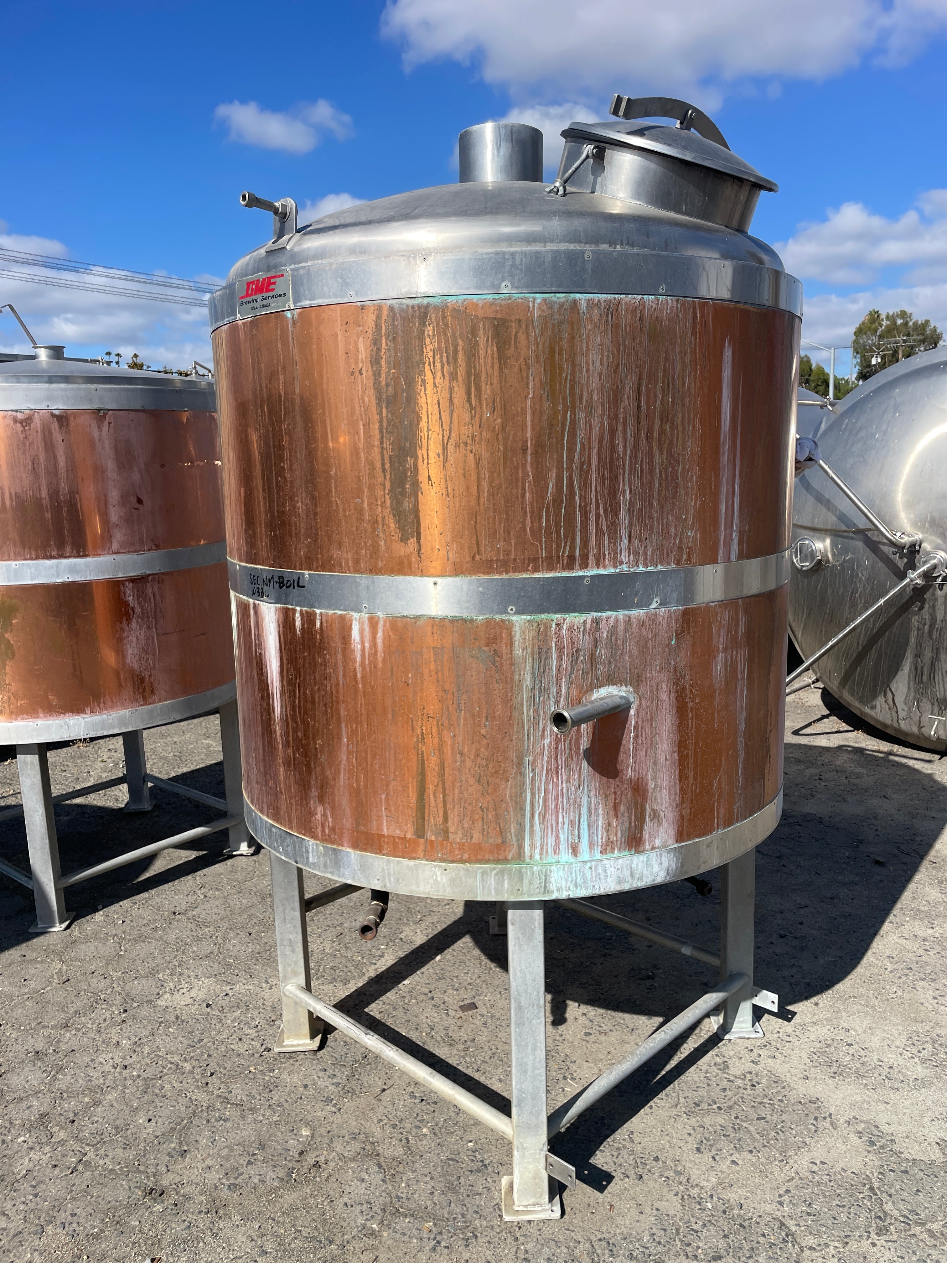 10bbl DME Steam Brewhouse