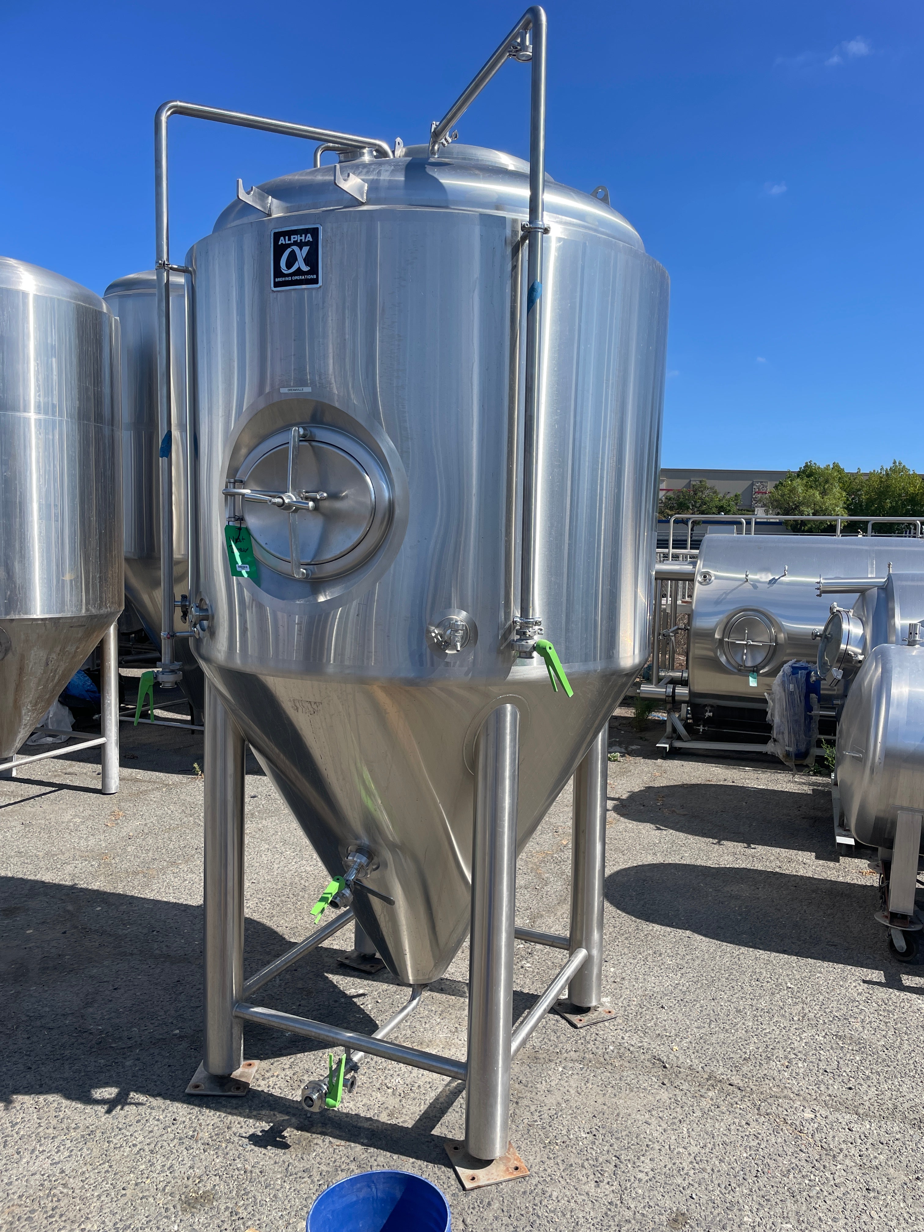 Alpha 20bbl Fermenters