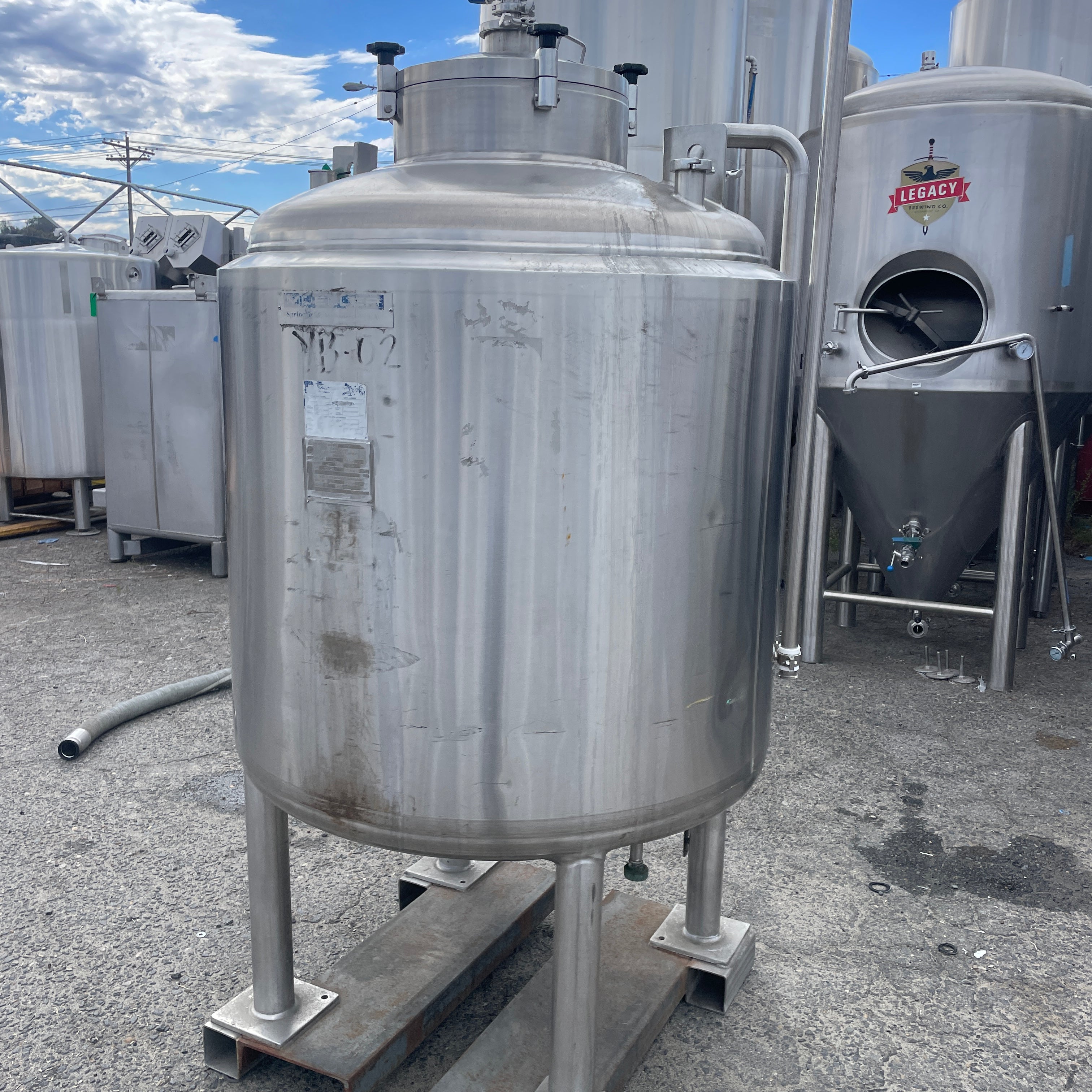 8bbl High Pressure Tank
