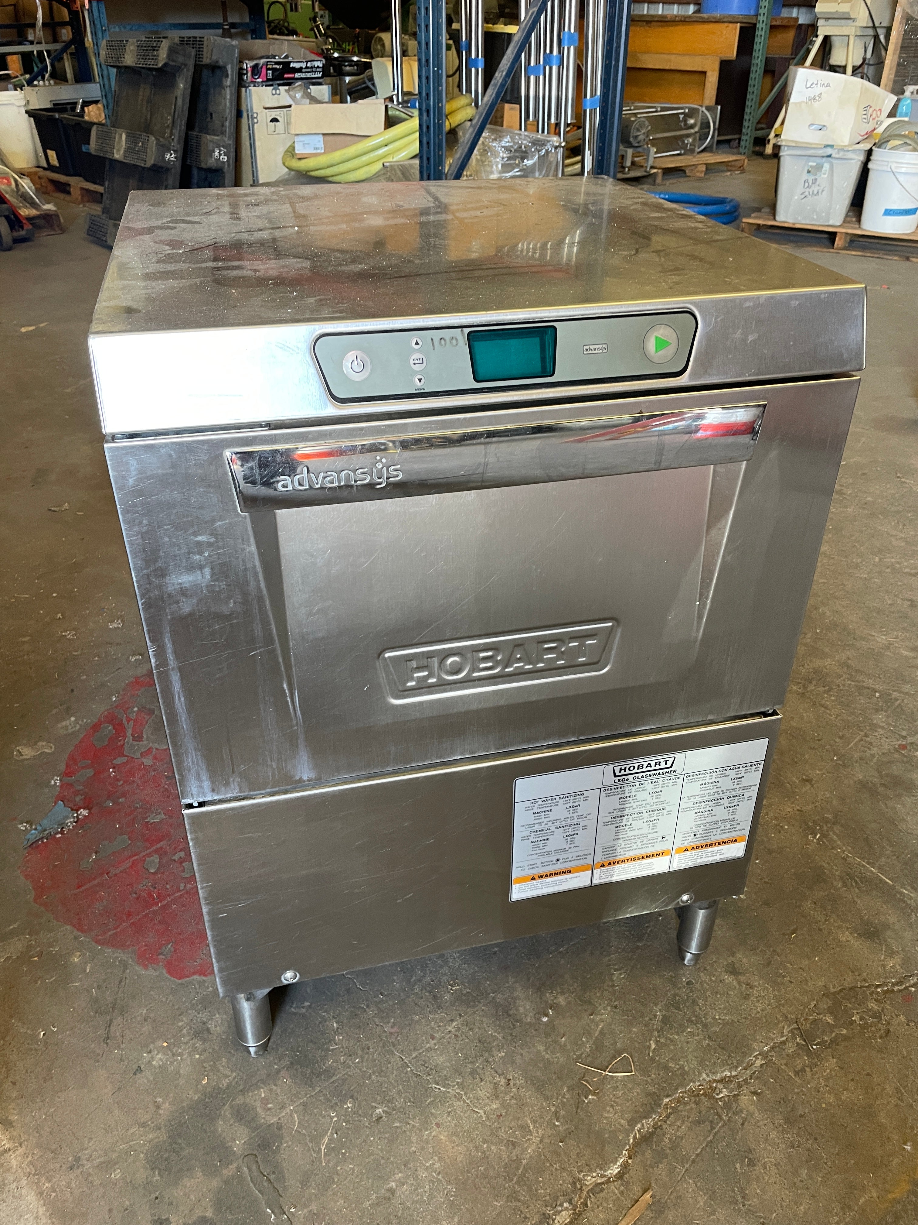 Hobart LXGe Glasswasher / Dishwasher