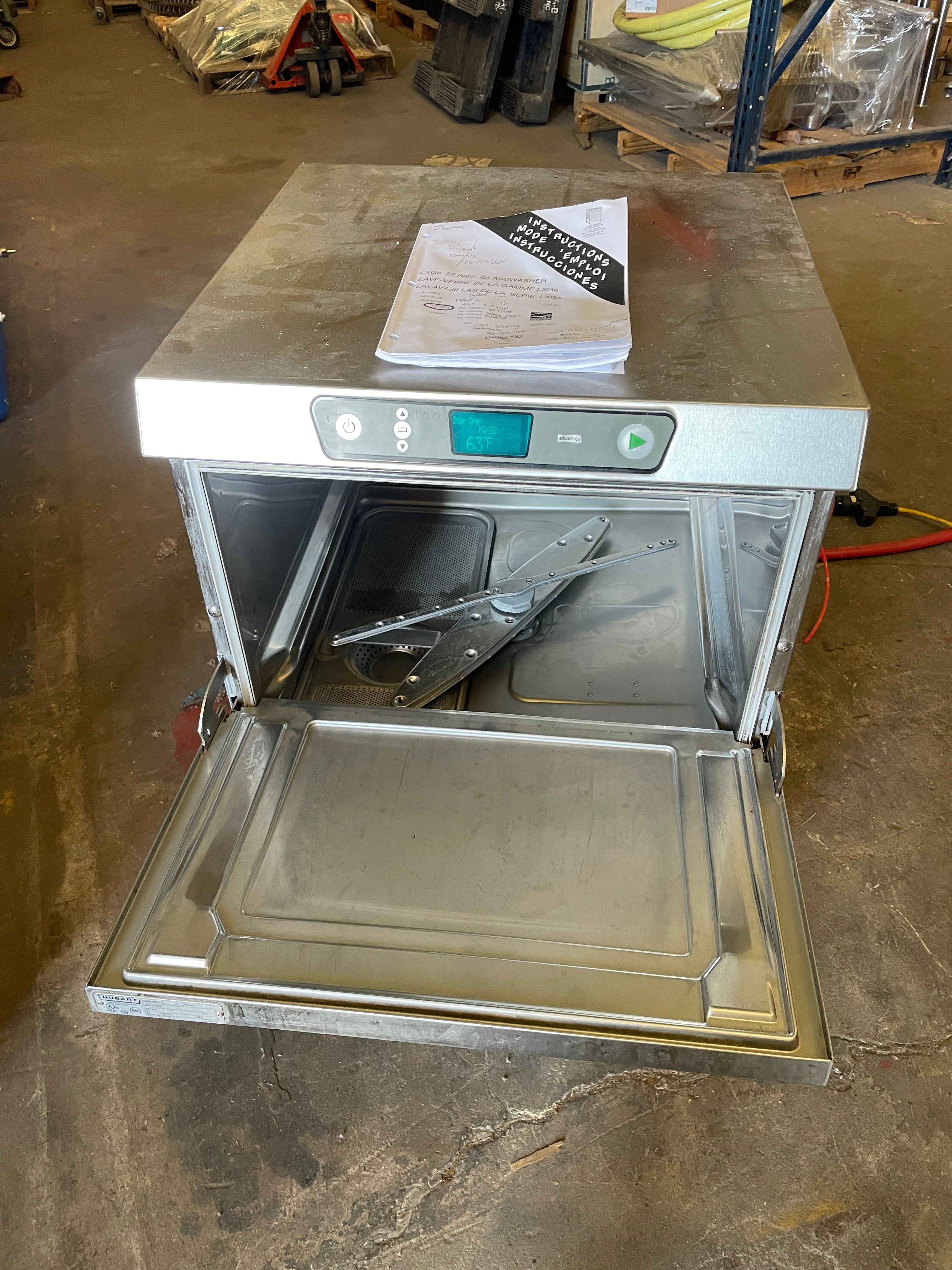 Hobart LXGe Glasswasher / Dishwasher