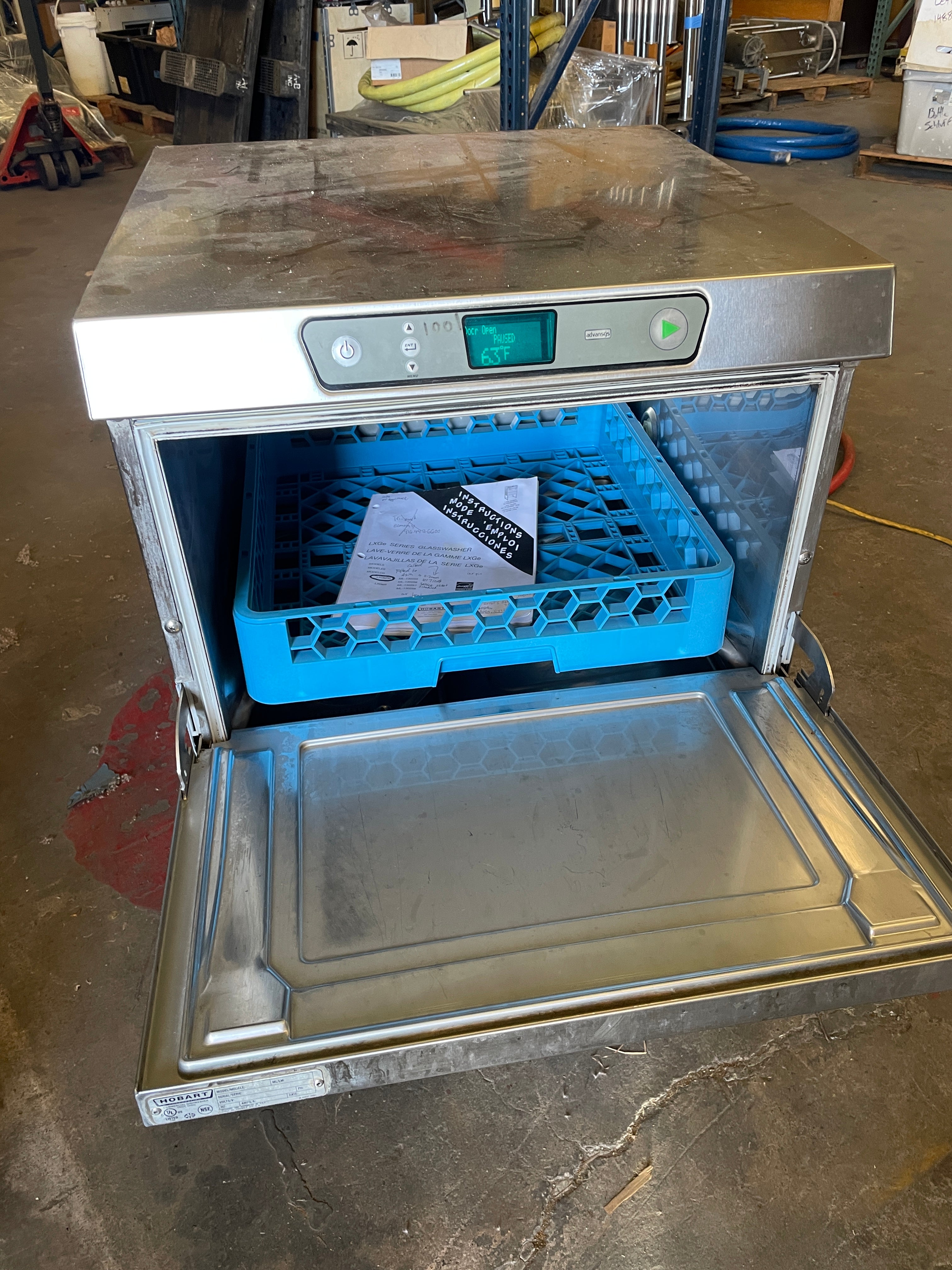 Hobart LXGe Glasswasher / Dishwasher