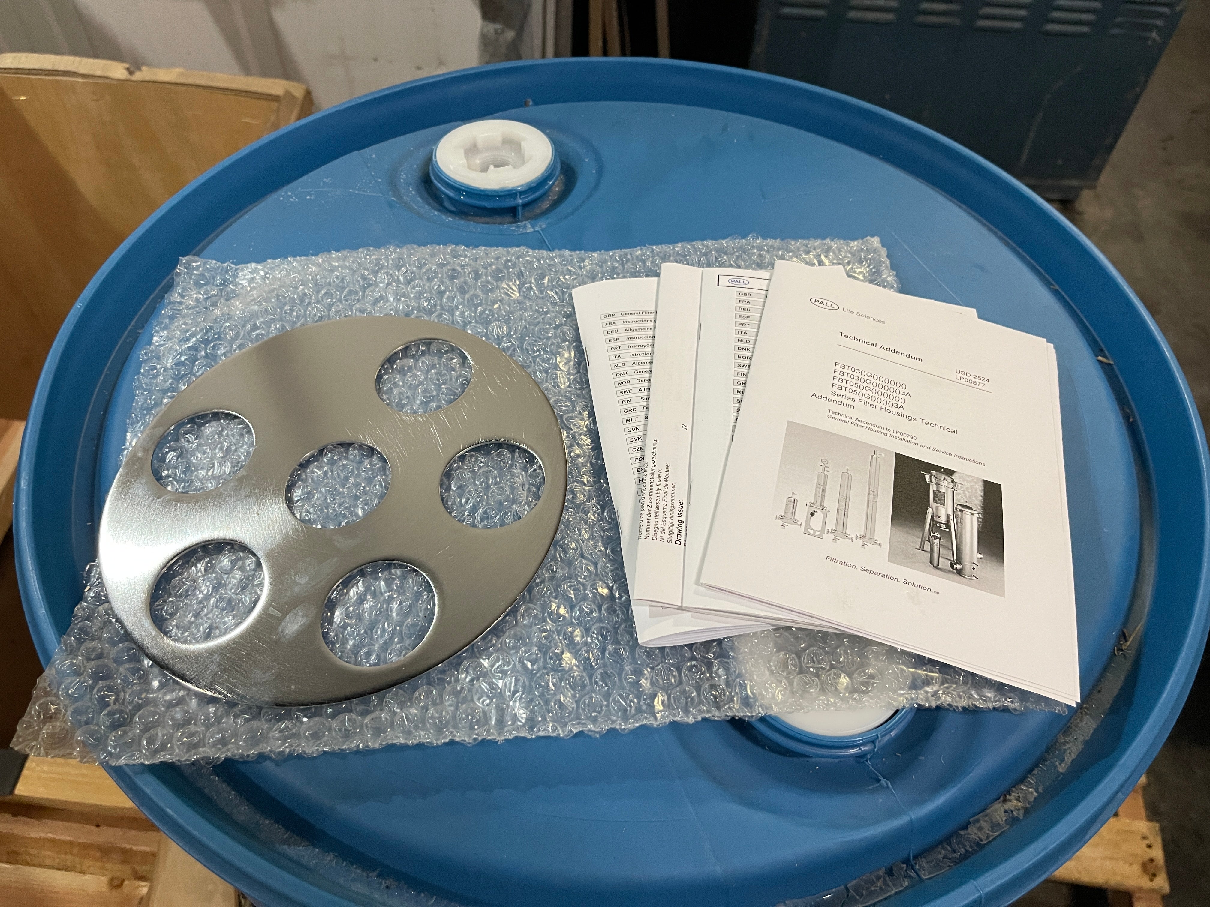 Pall Lenticular Filter Housing