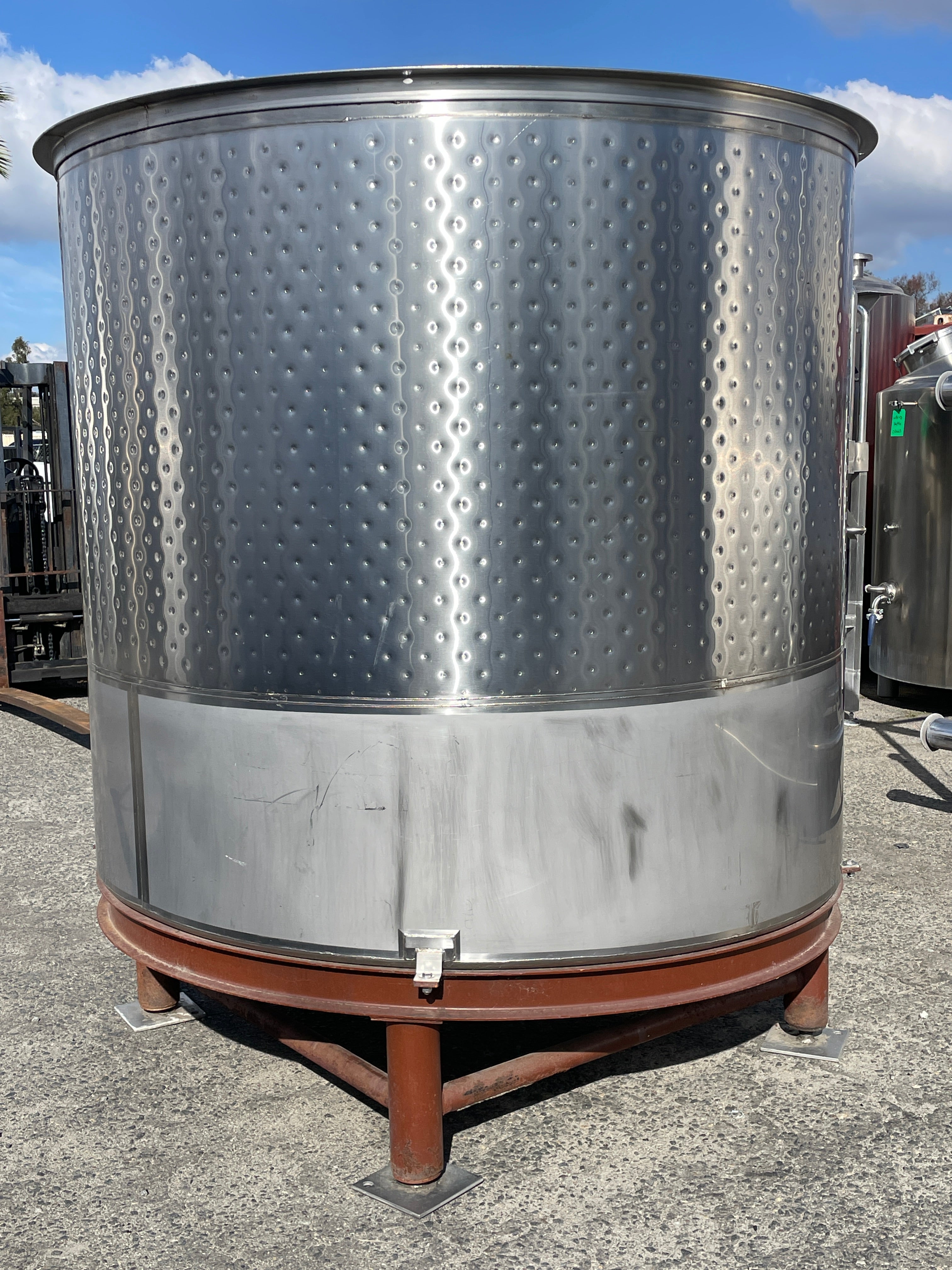 2,000gal Open Top Fermenters
