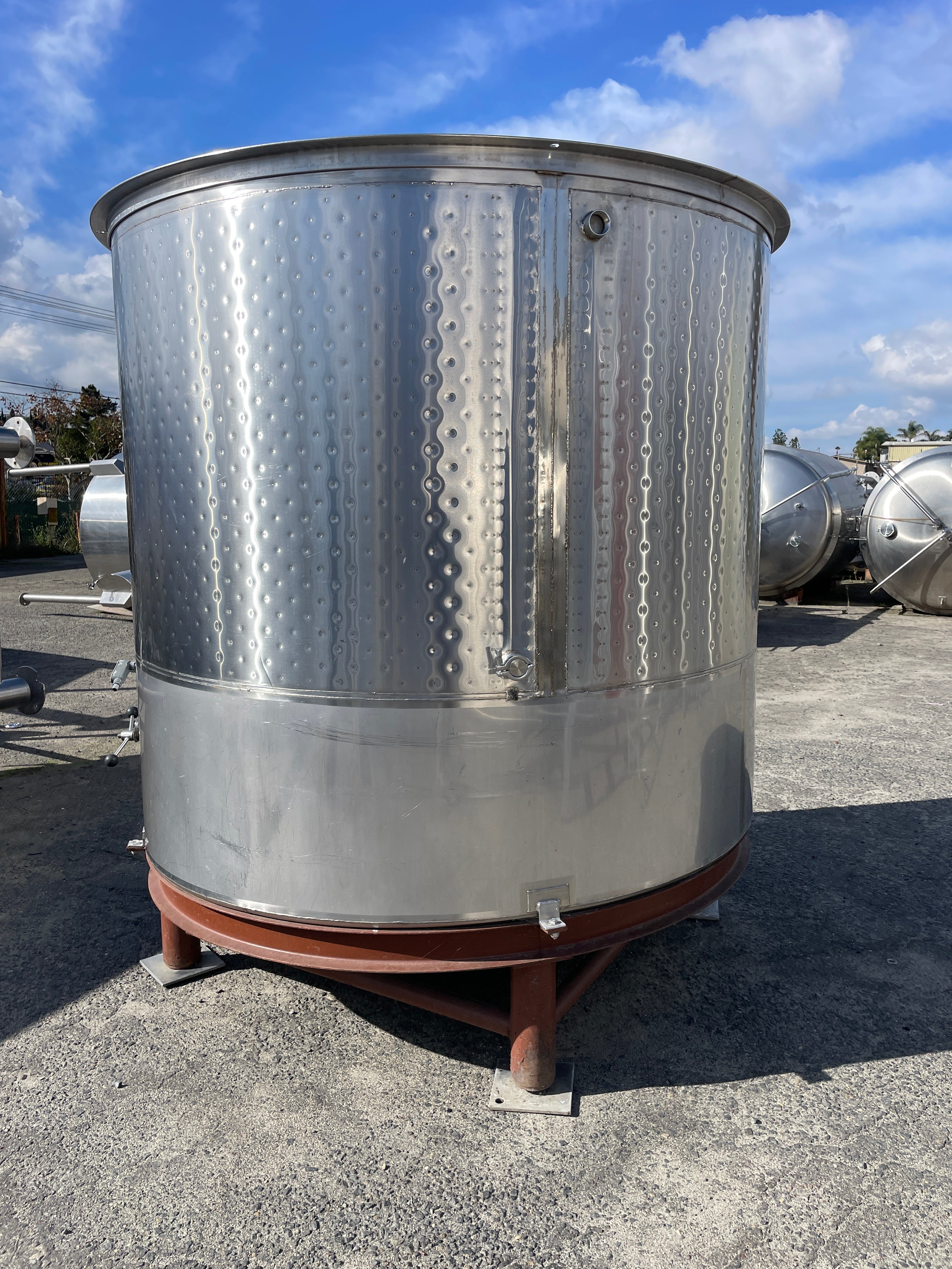2,000gal Open Top Fermenters