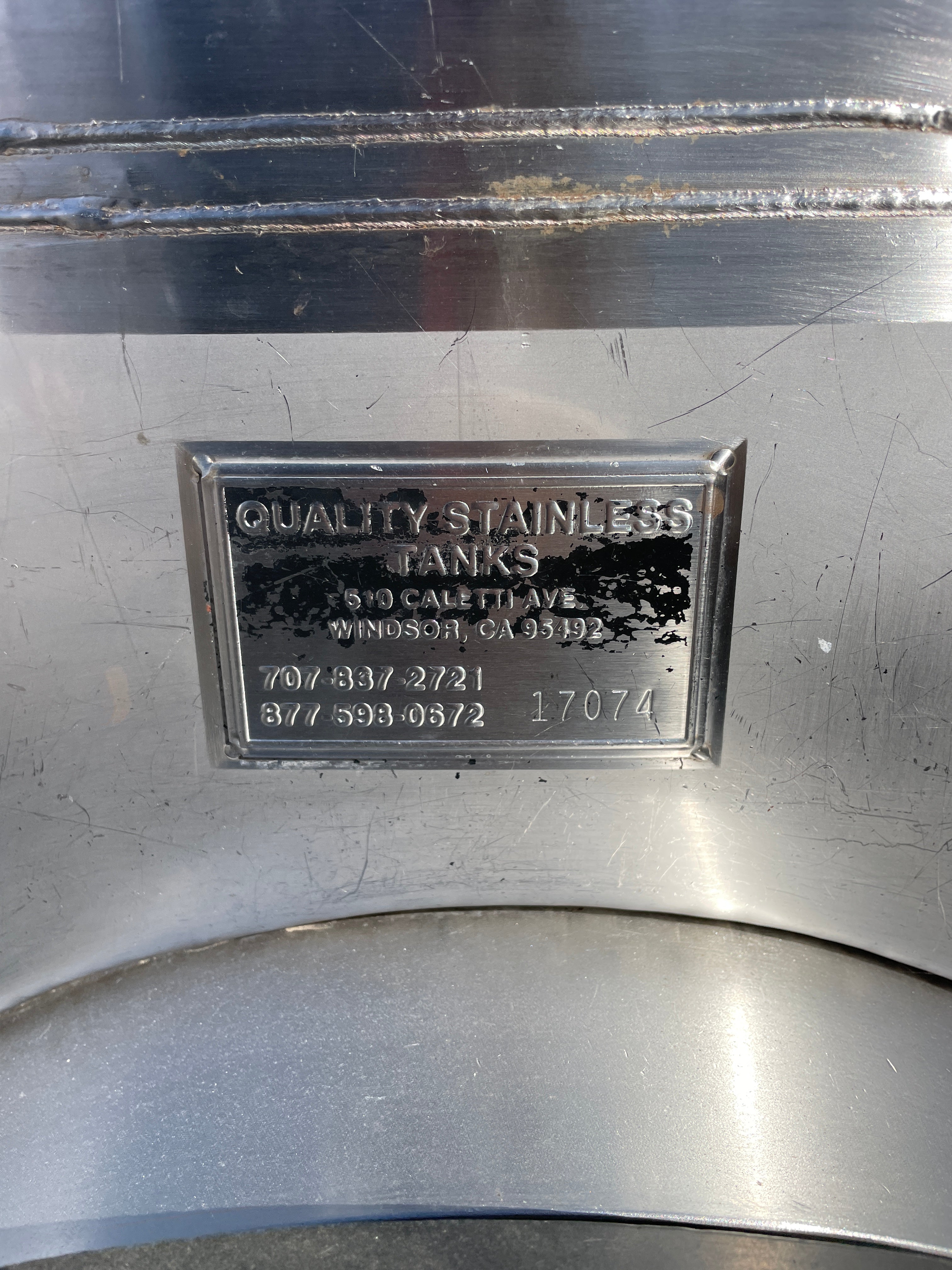 2,000gal Open Top Fermenters