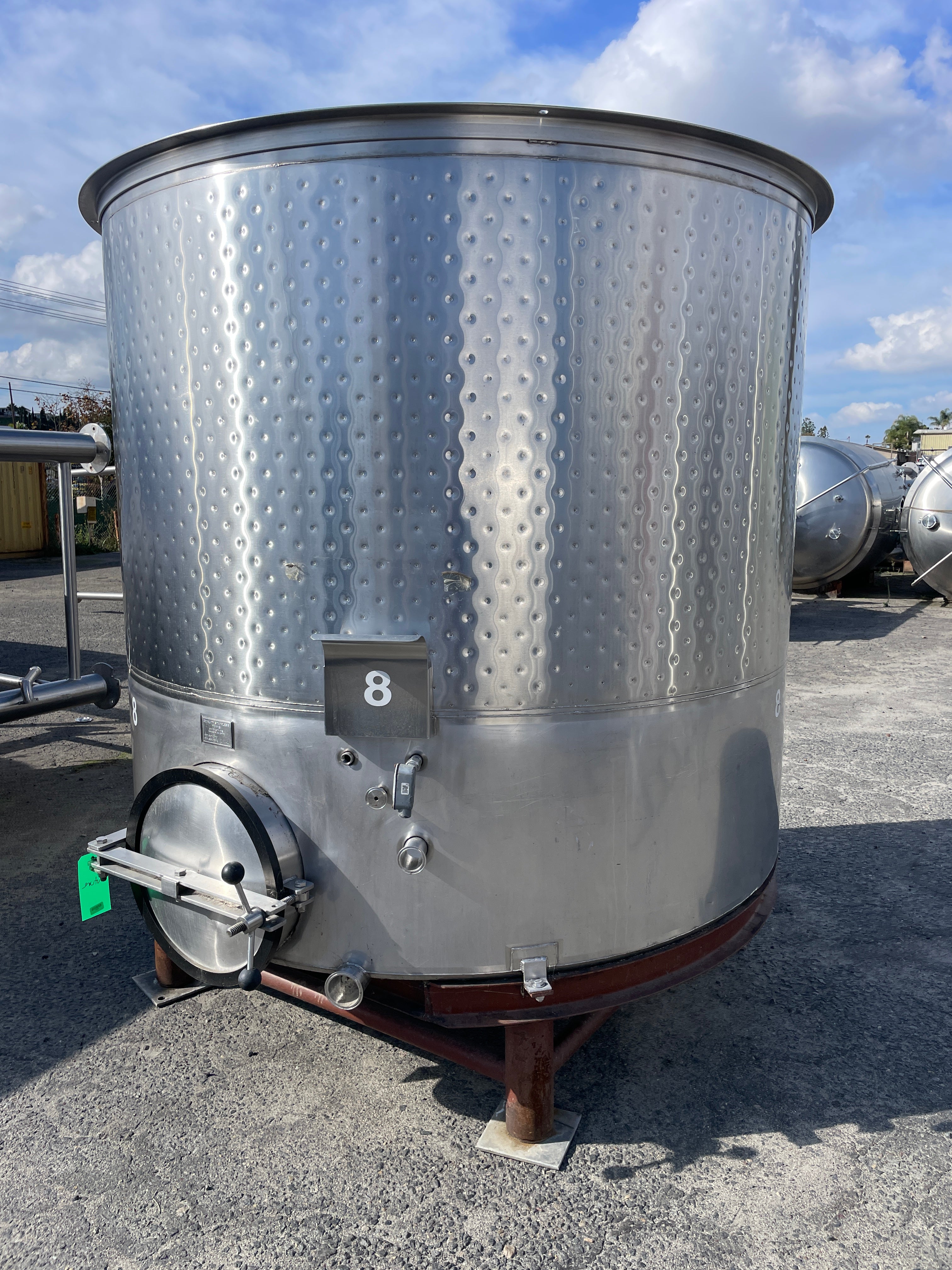 2,000gal Open Top Fermenters