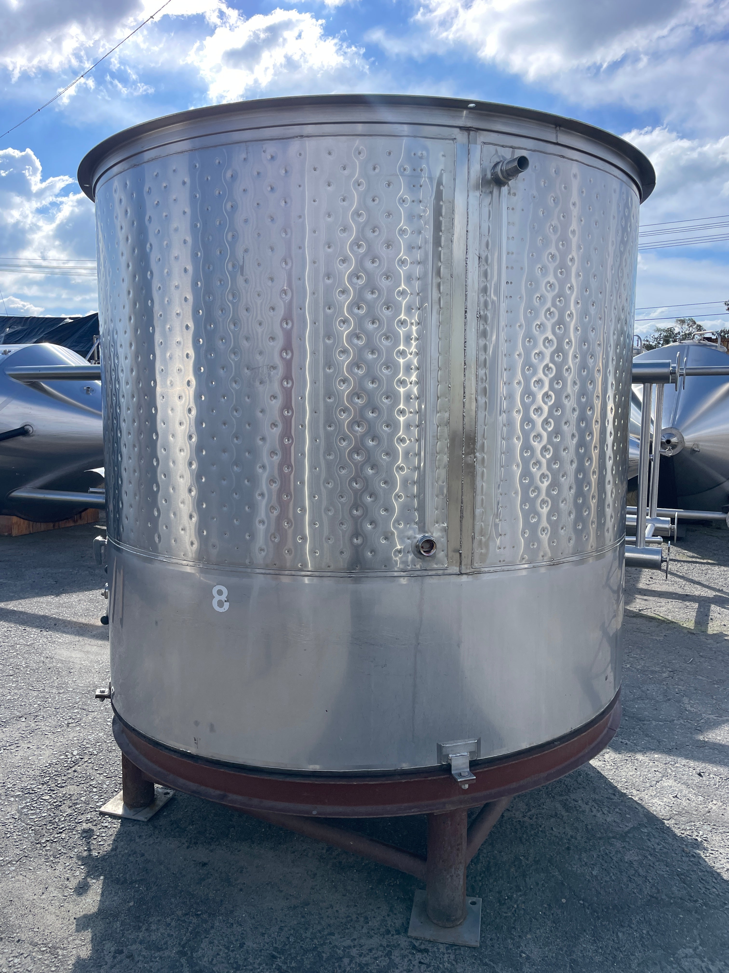 2,000gal Open Top Fermenters