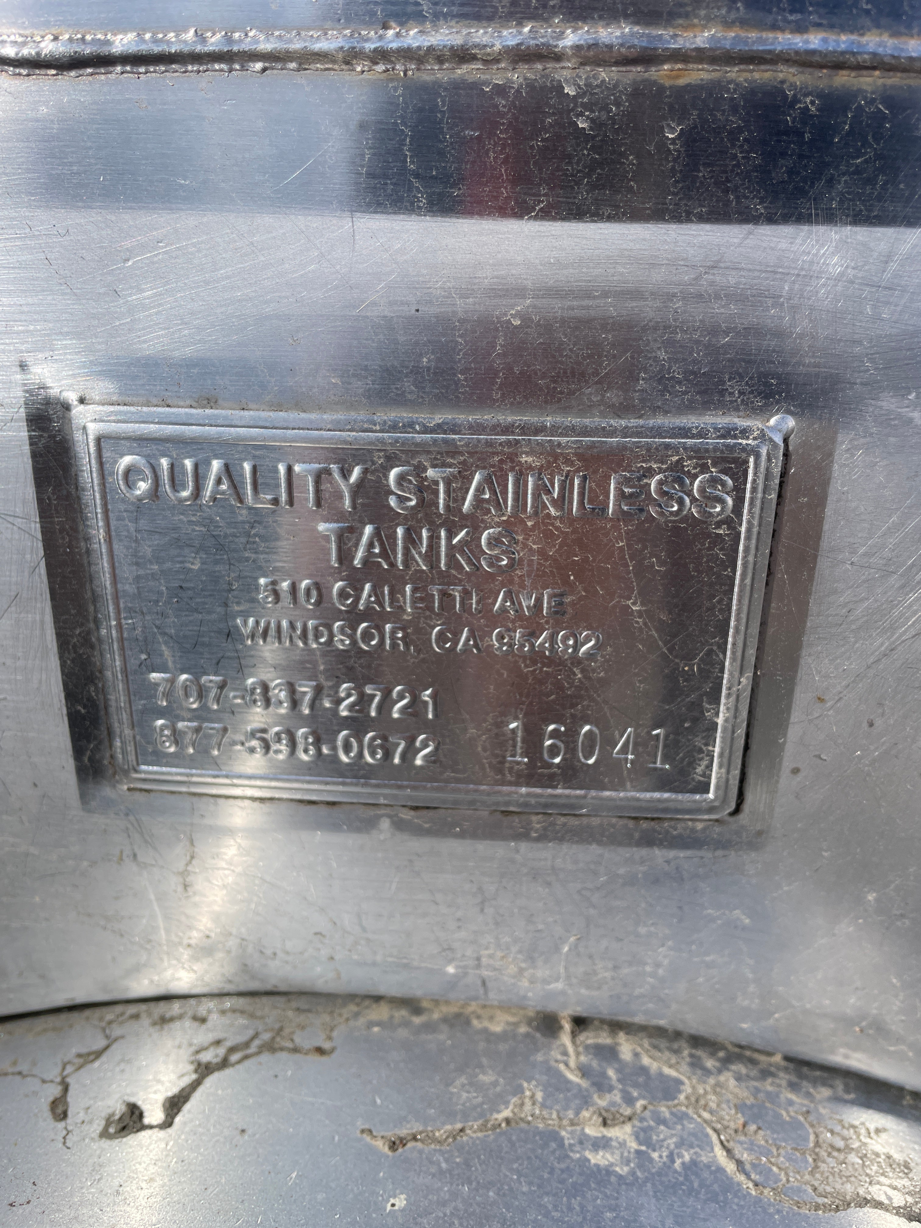 2,000gal Open Top Fermenters