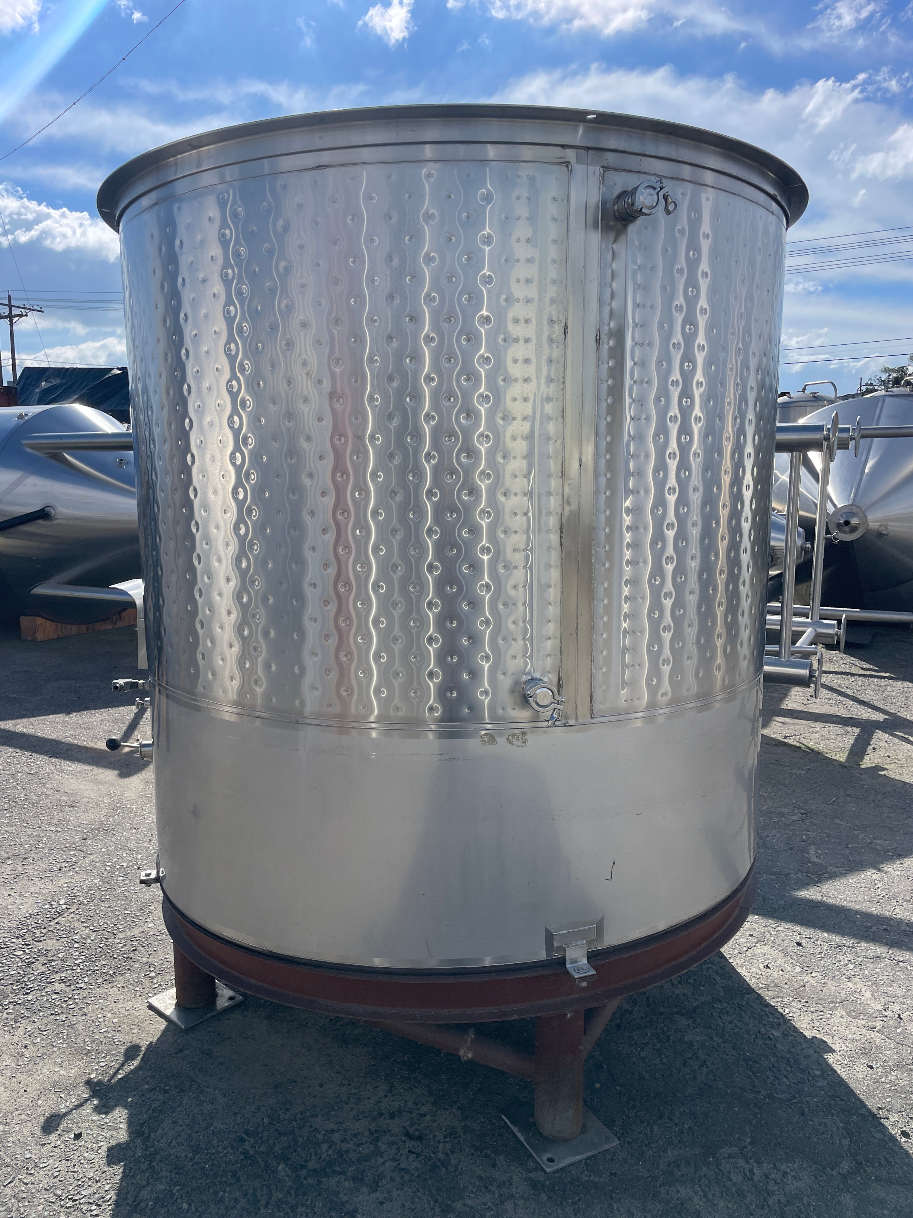 2,000gal Open Top Fermenters