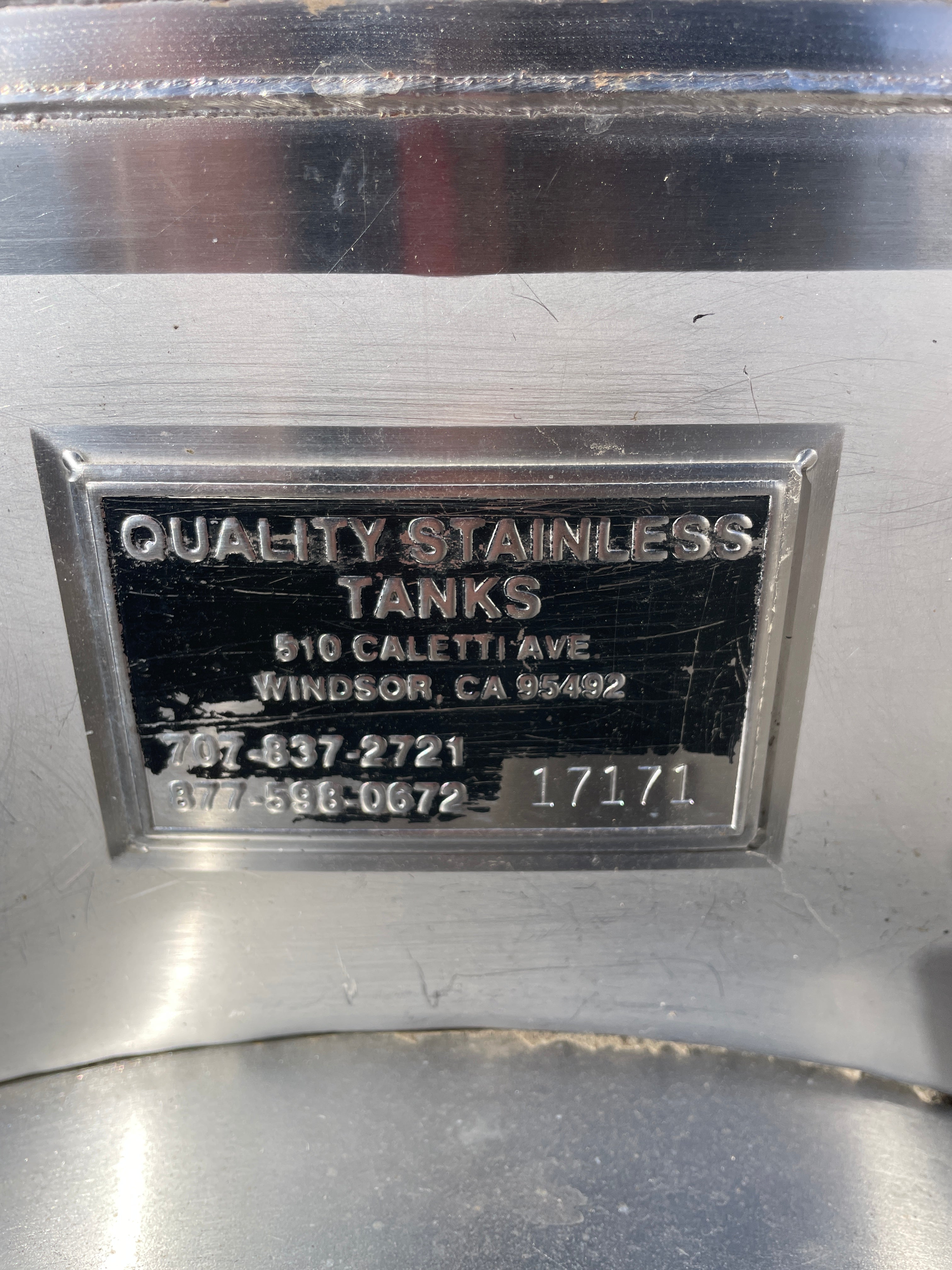 2,000gal Open Top Fermenters