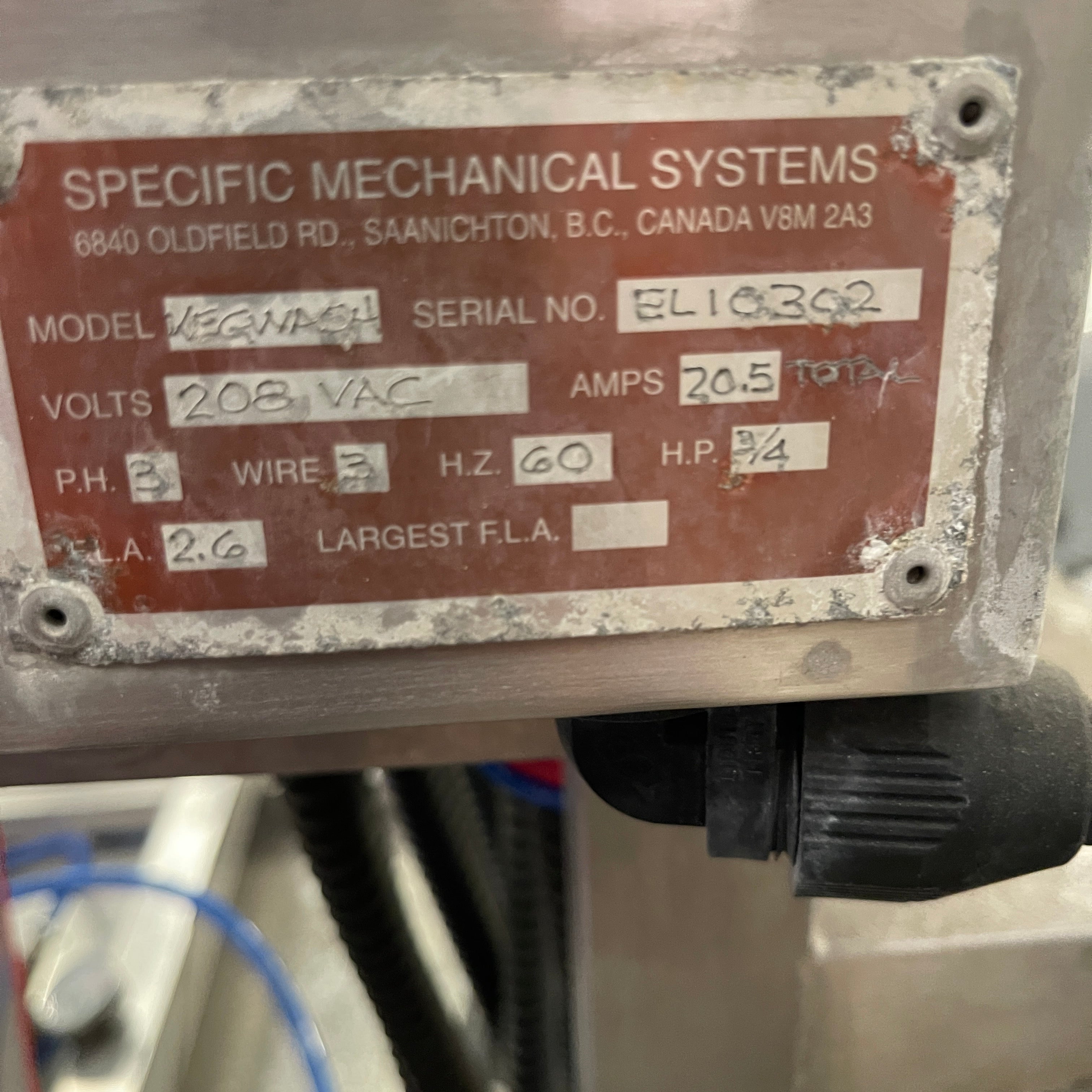 Specific Mechanical 3-Head Keg Washer