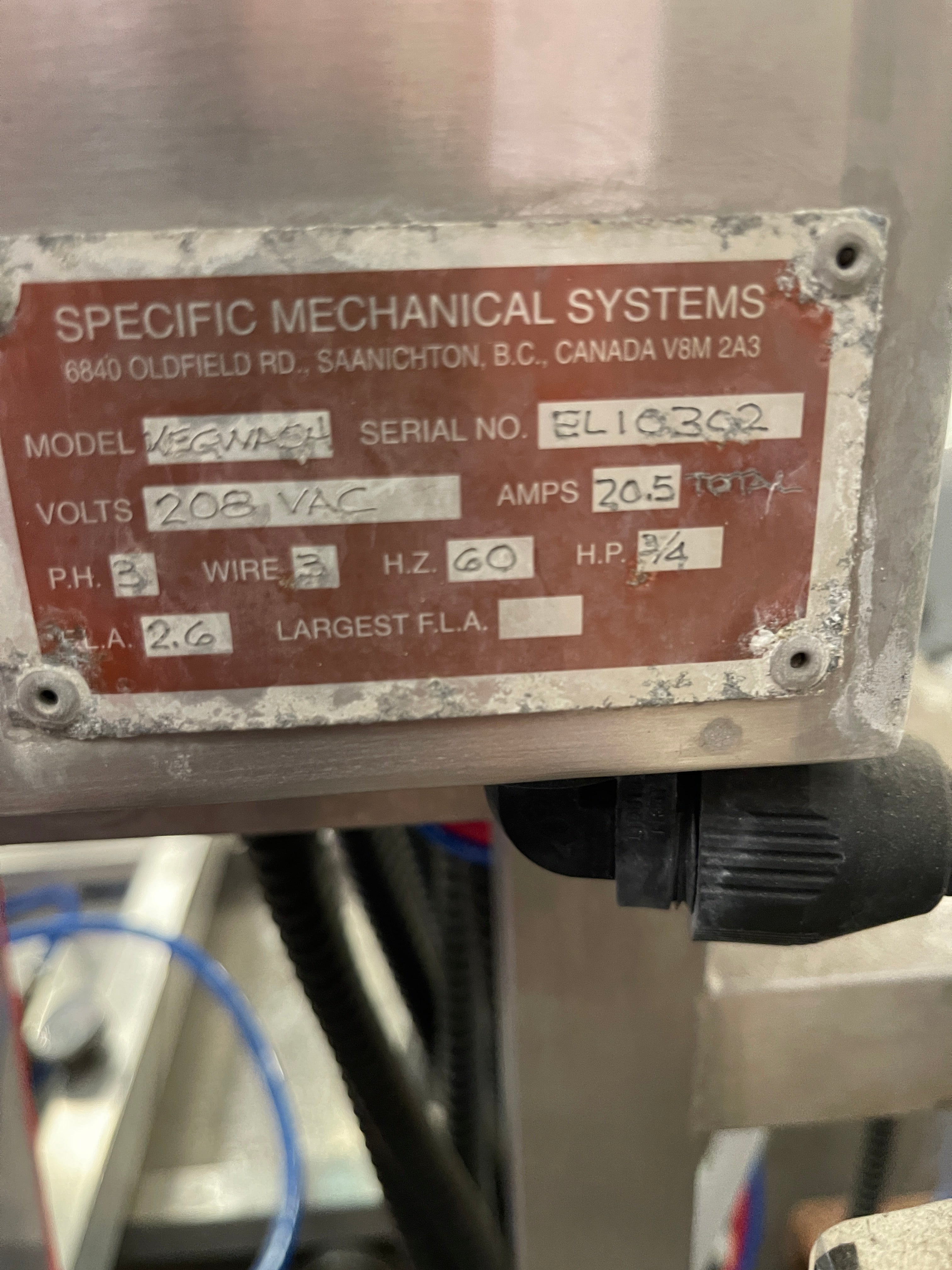 Specific Mechanical 3-Head Keg Washer