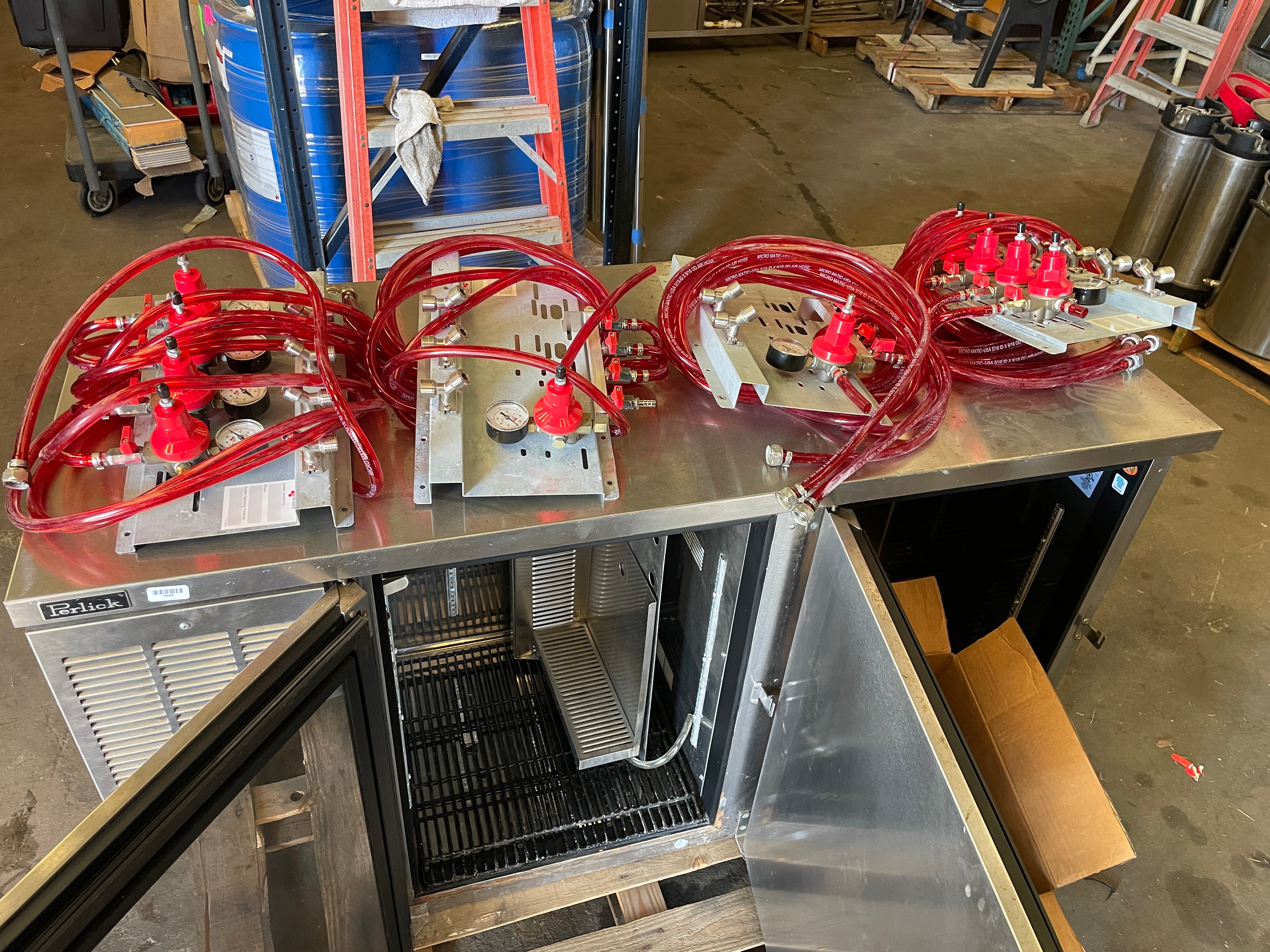 Refrigerators & Draft Setup