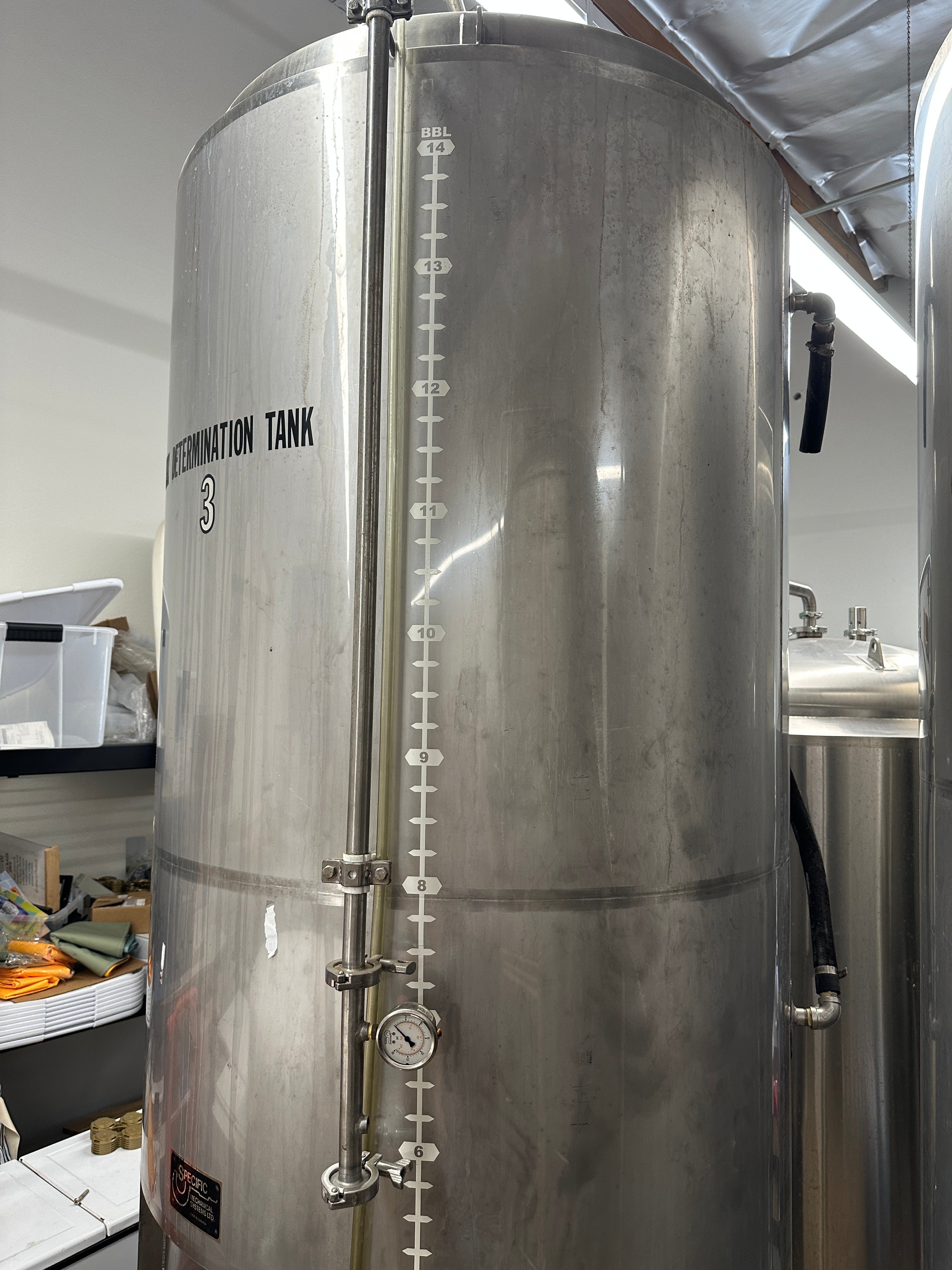 15bbl Brite Tanks