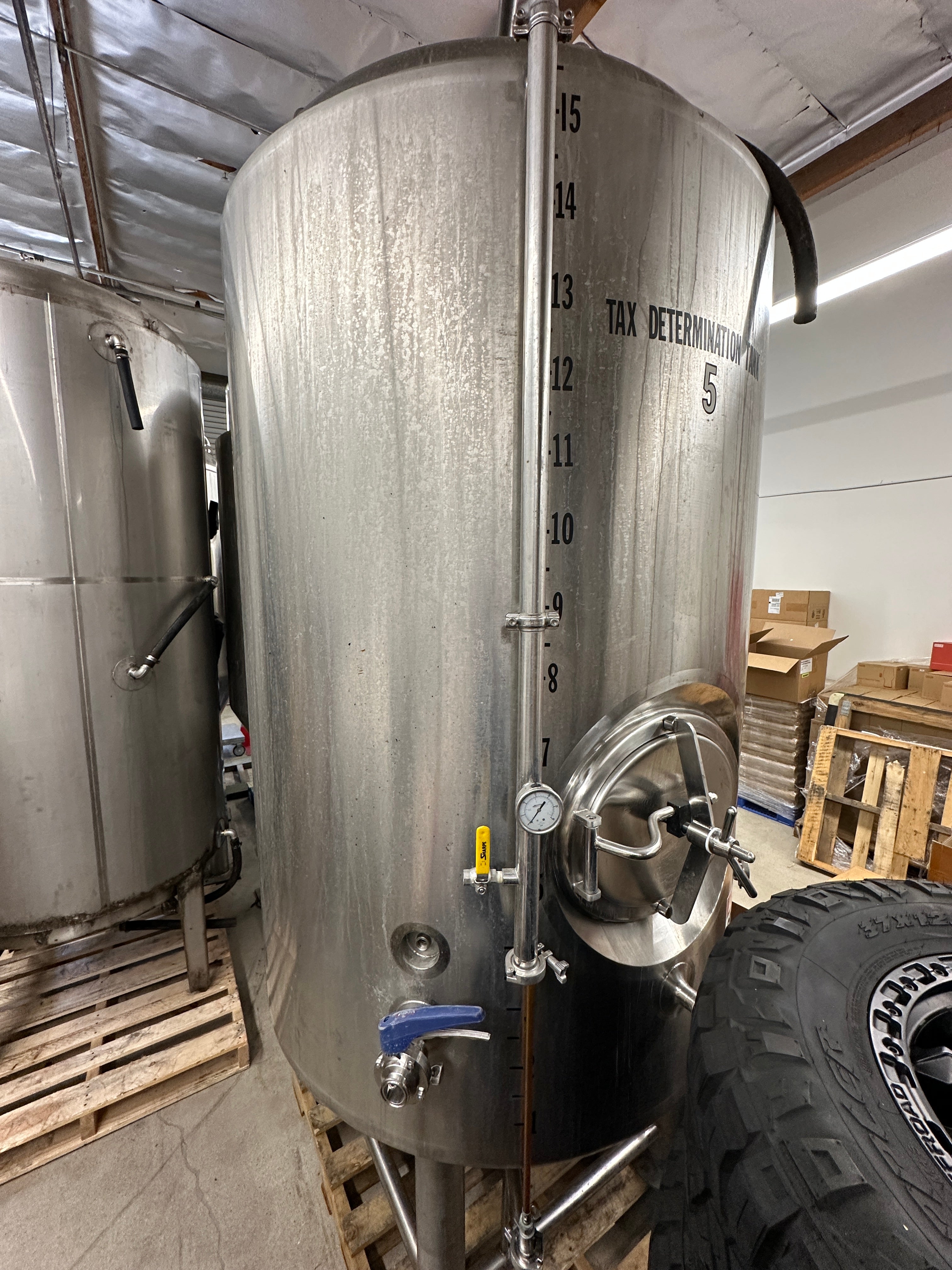 15bbl Premier Brite Tank