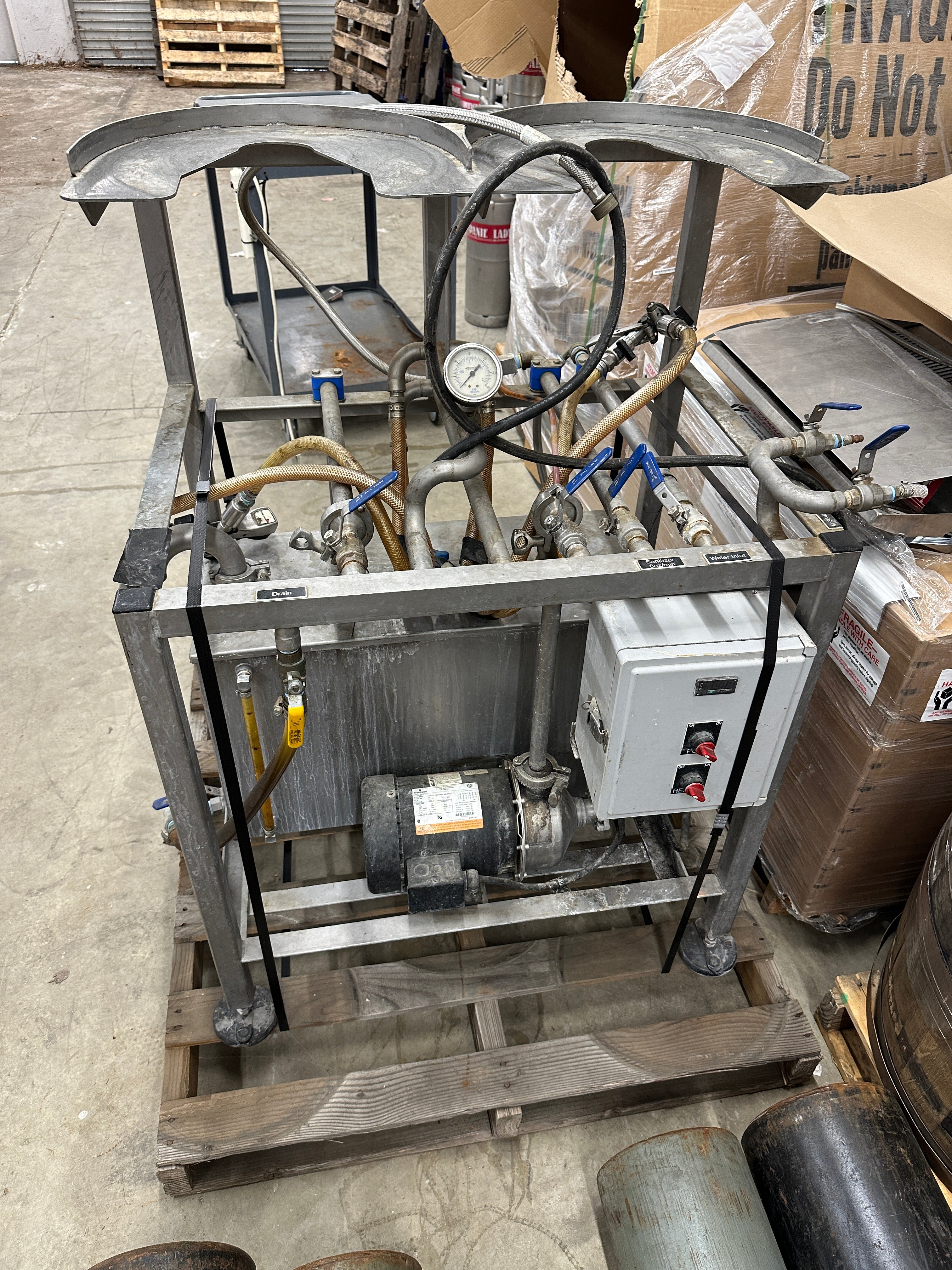 Premier 2 Station Keg Washer