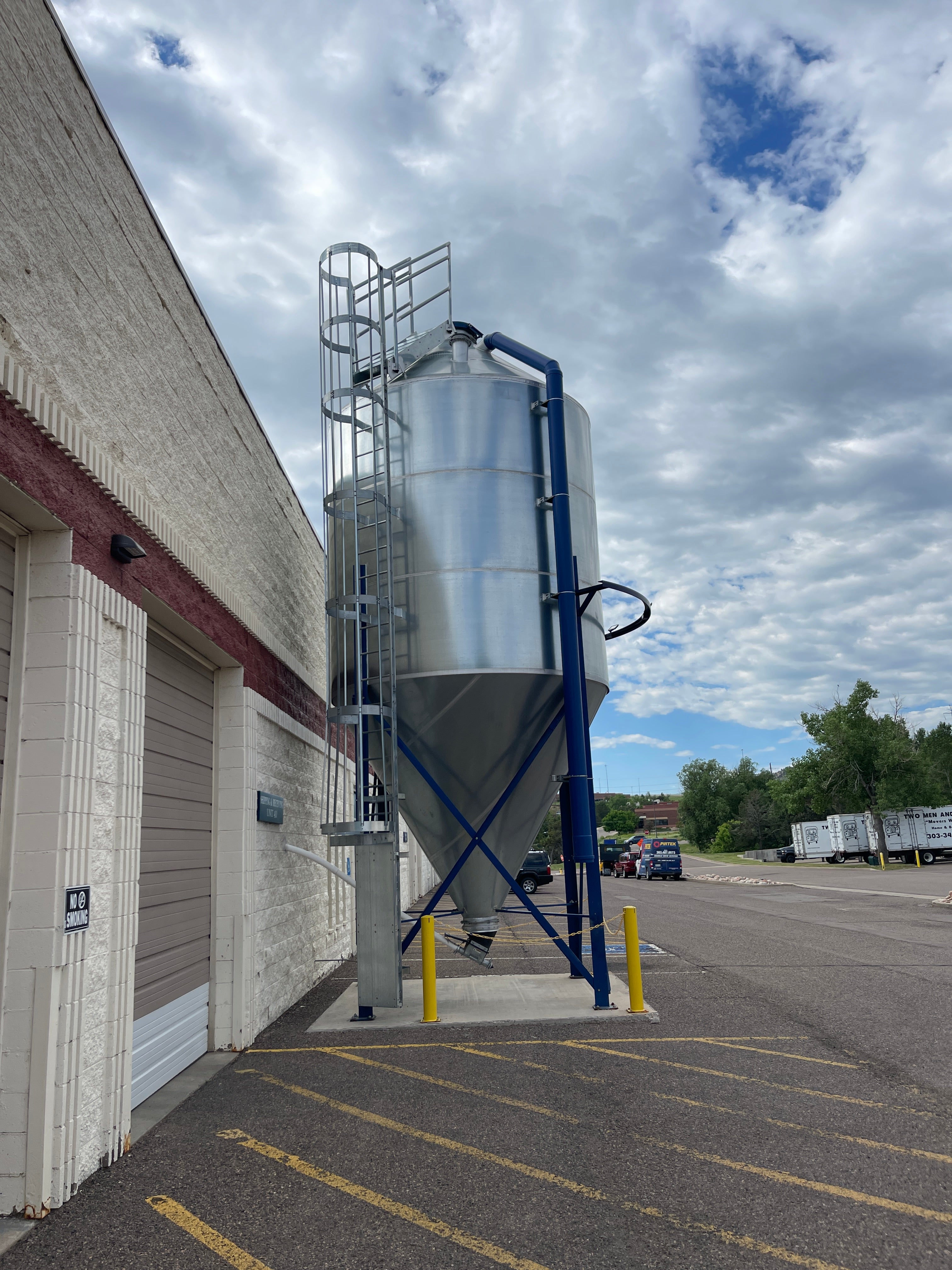 60,000lbs Grain Silo