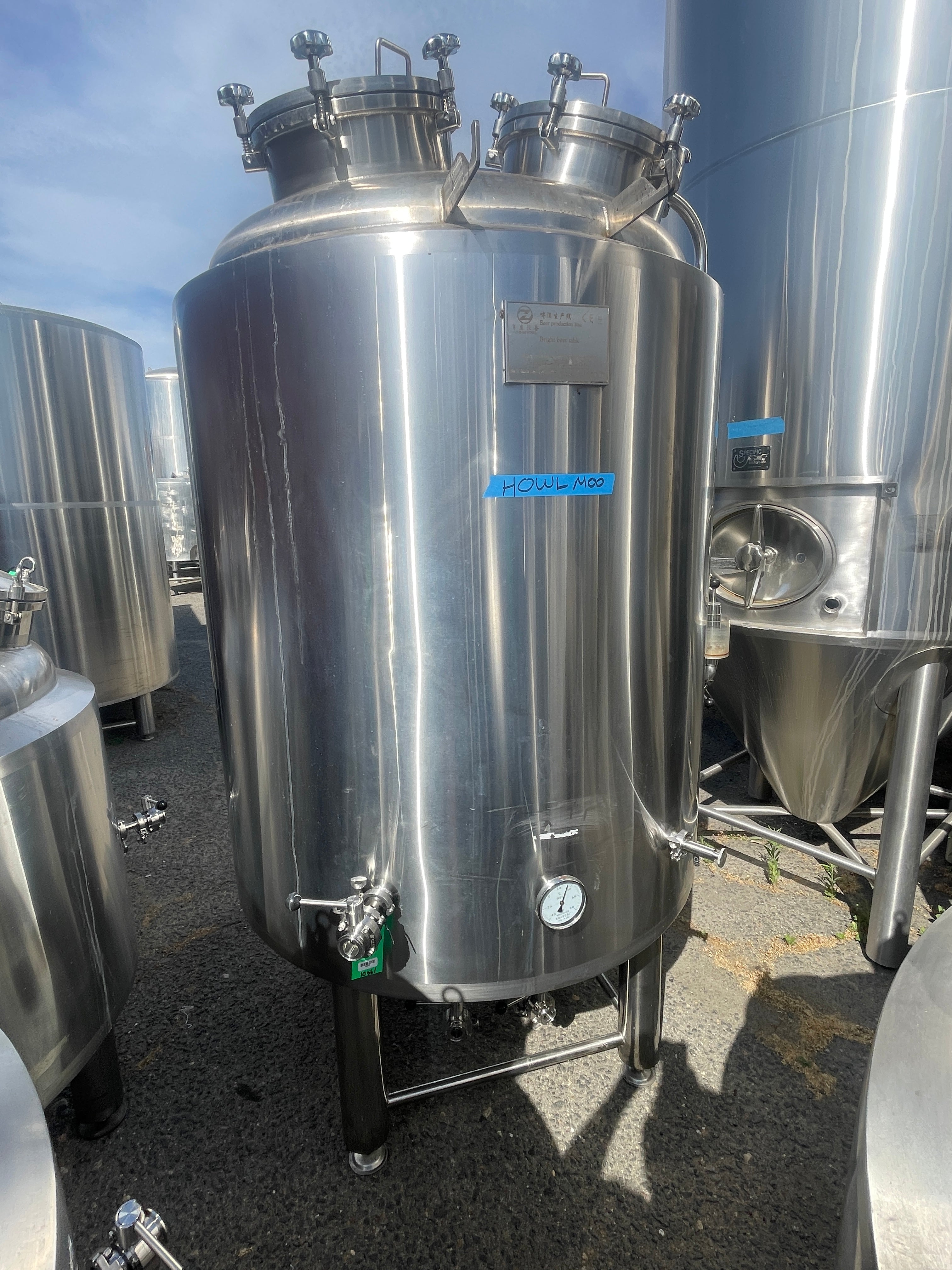 10bbl Brite Tank