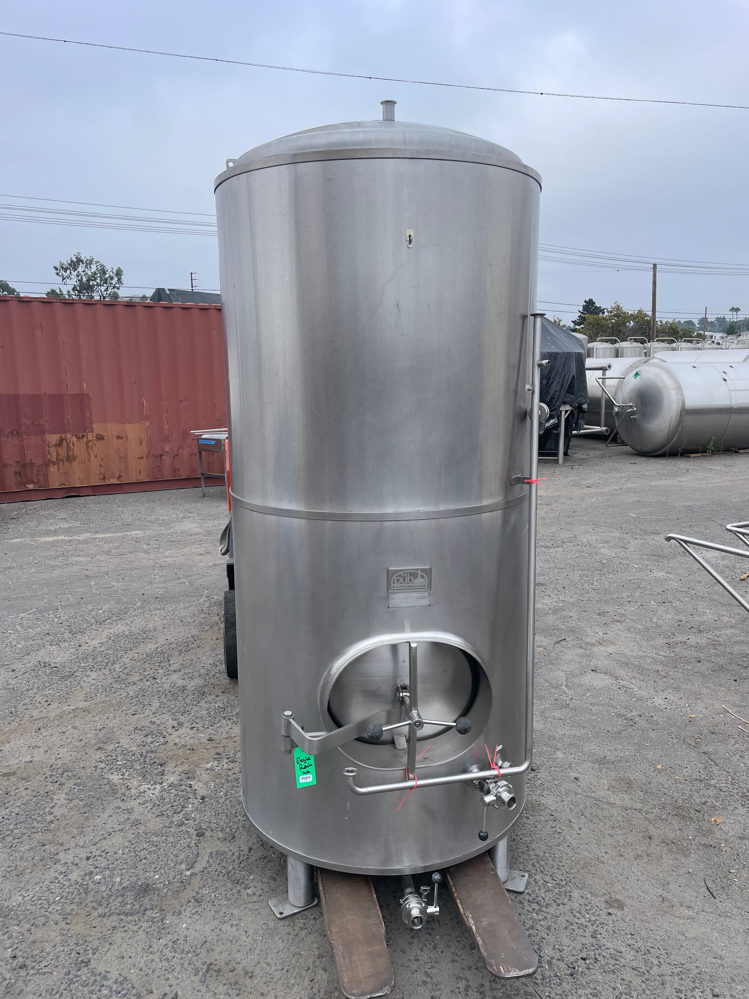 7bbl Brite tank, 7bbl brewery