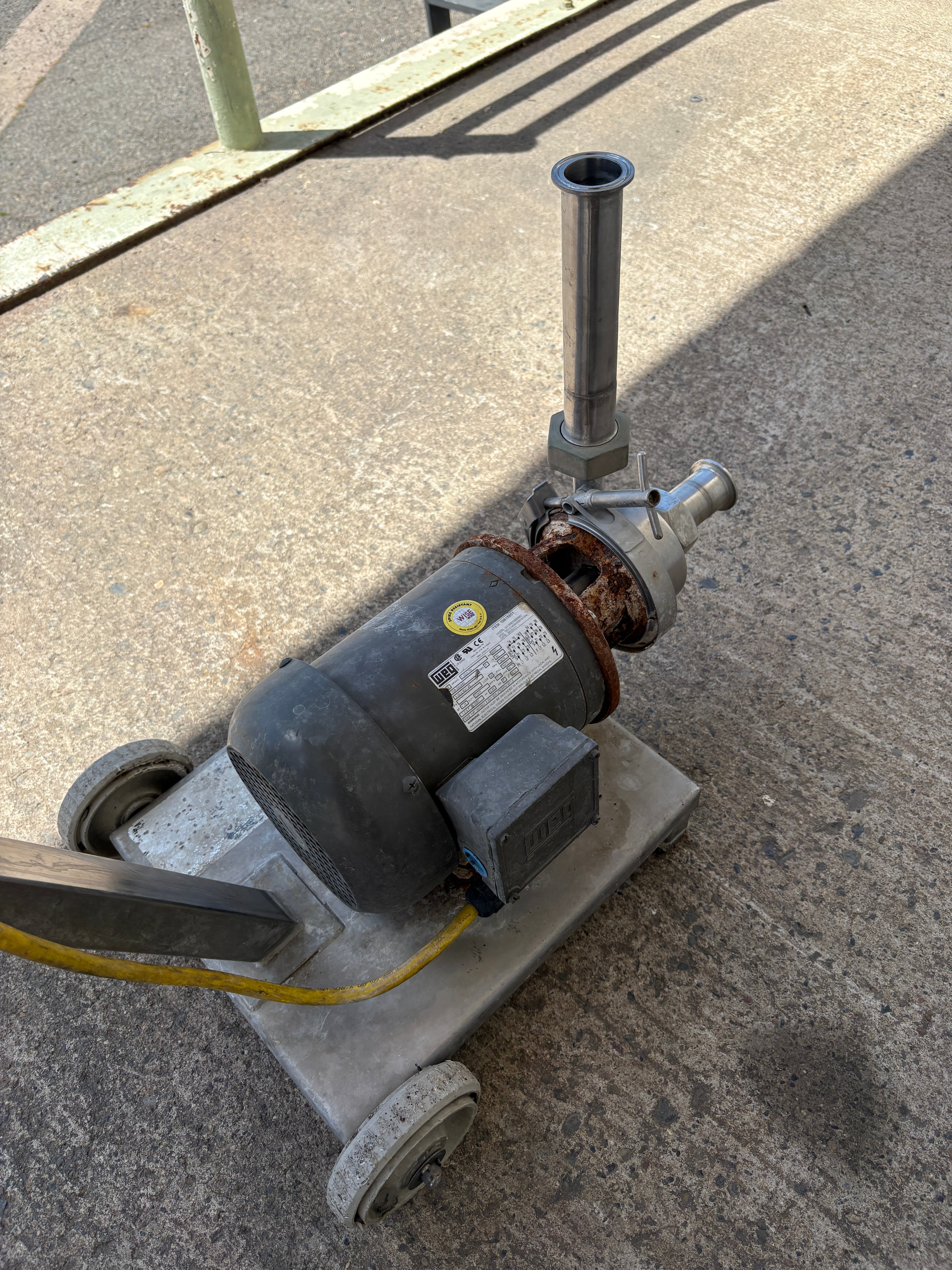 Cart Mounted Pump